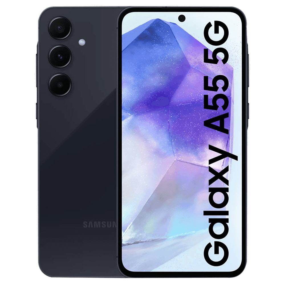 SAMSUNG Galaxy A55 5G (8GB RAM, 128GB, Awesome Navy)