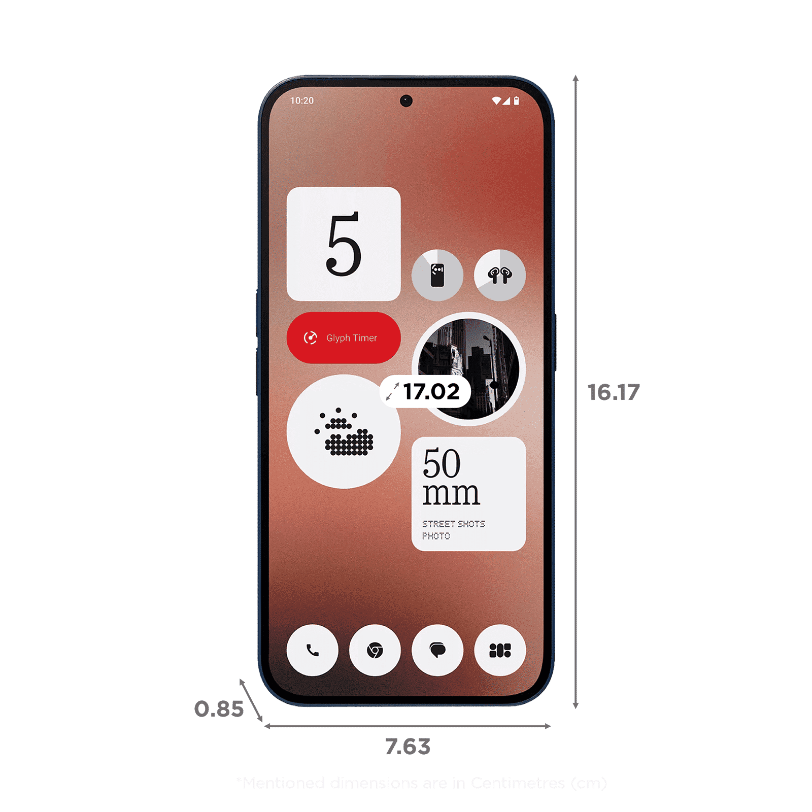 Nothing Phone 2a 5G (8GB RAM, 256GB, Blue)