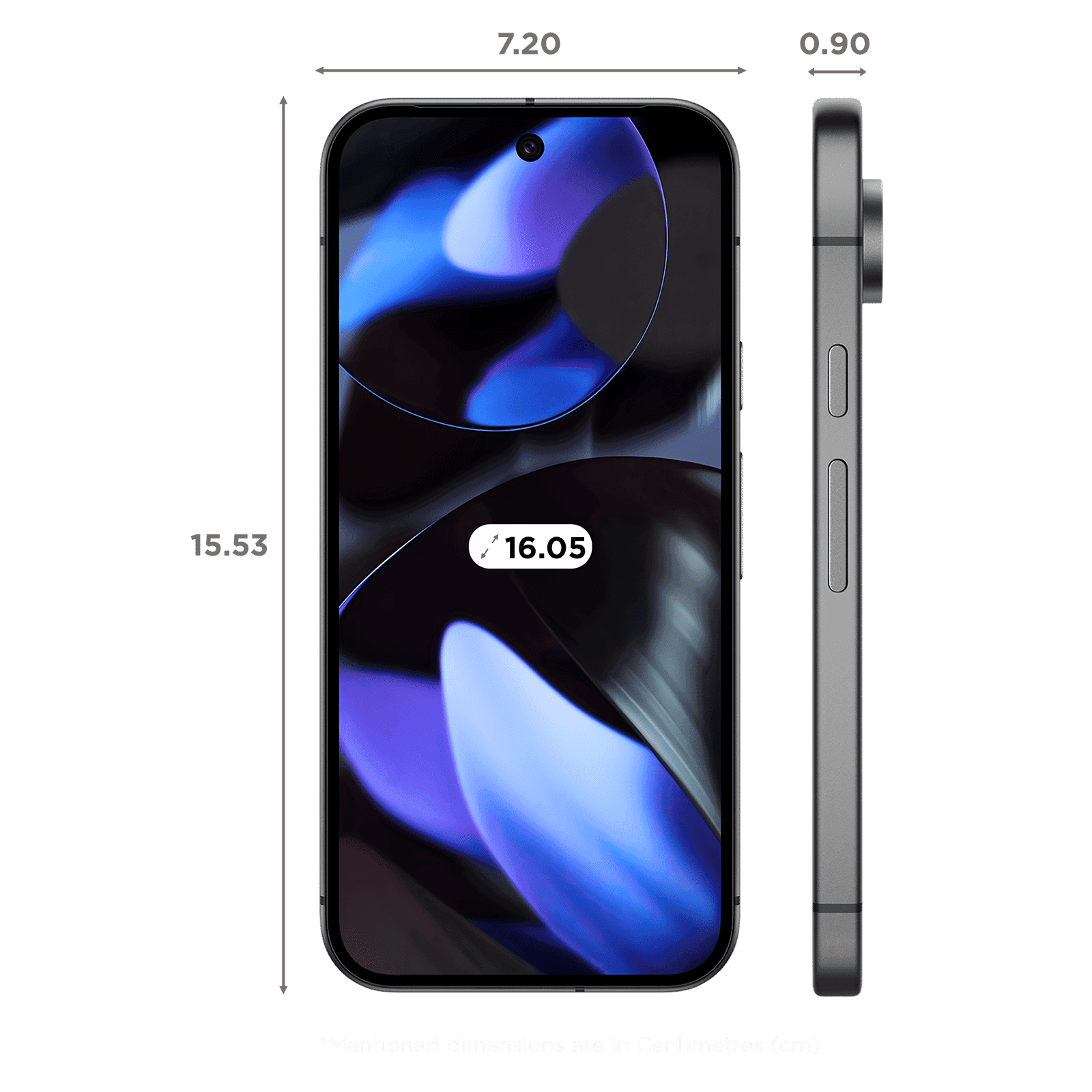 Google Pixel 9 5G (12GB RAM, 256GB, Obsidian)