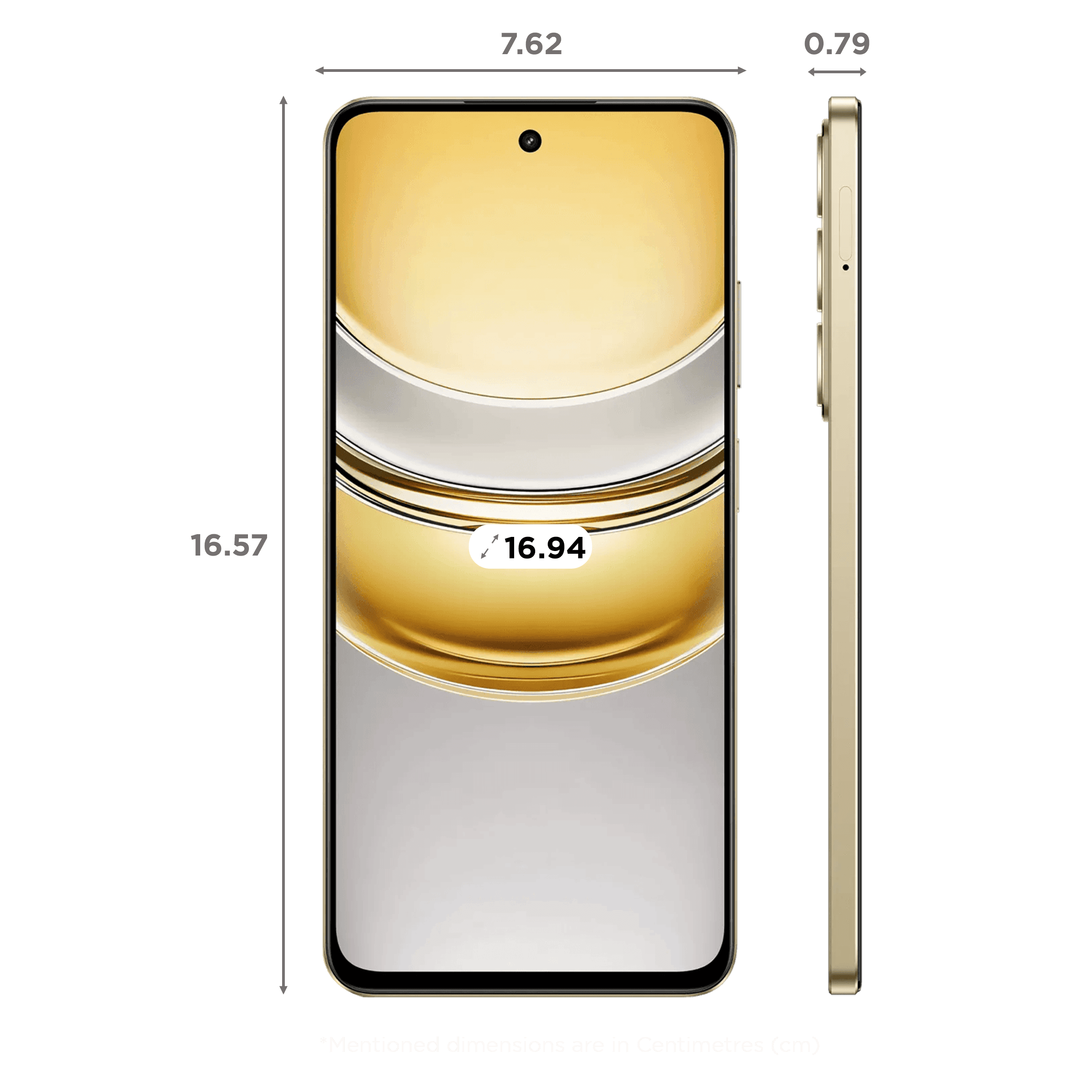realme 14x 5G (8GB RAM, 128GB, Golden Glow)