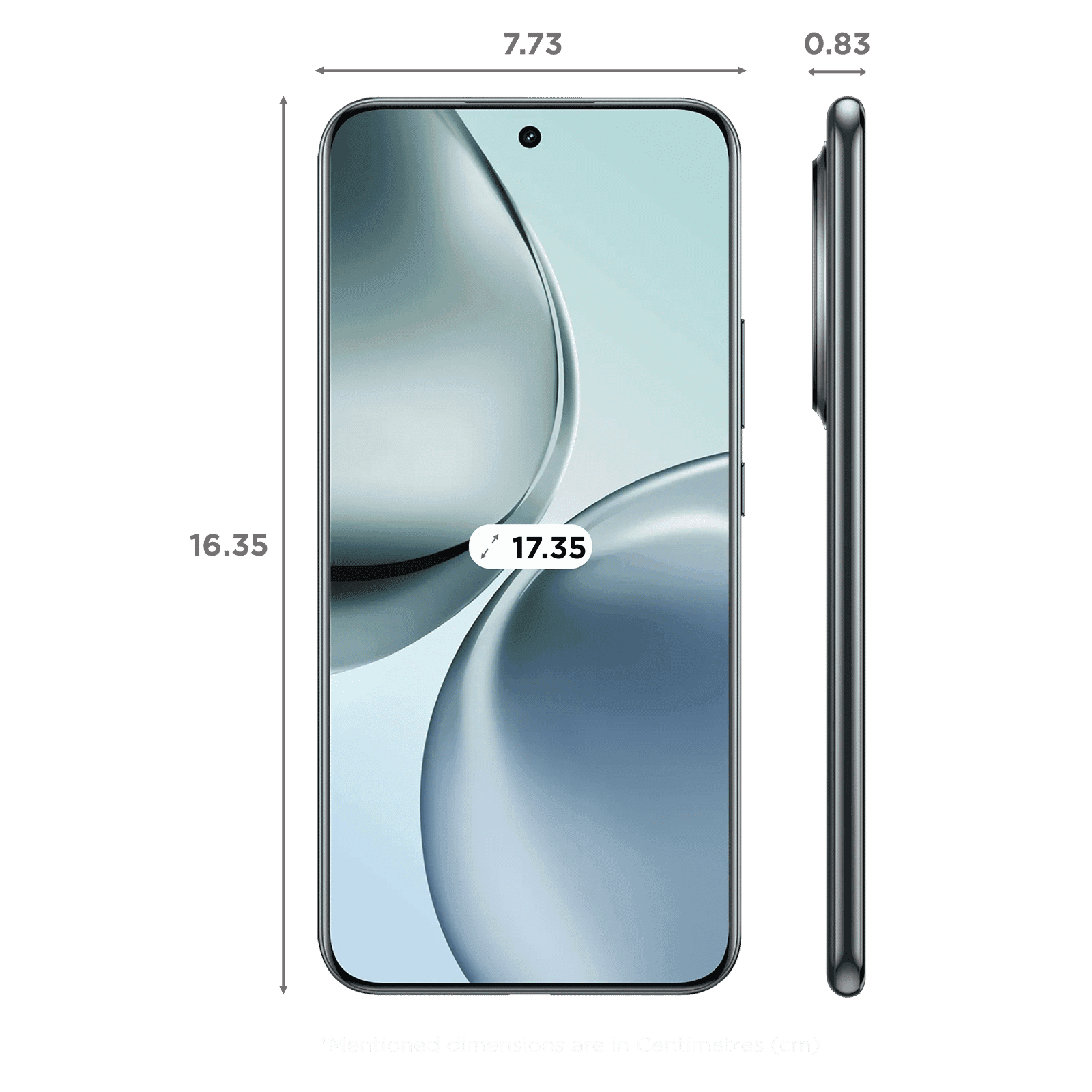 realme 14 Pro Plus 5G (8GB RAM, 256GB, Suede Grey)