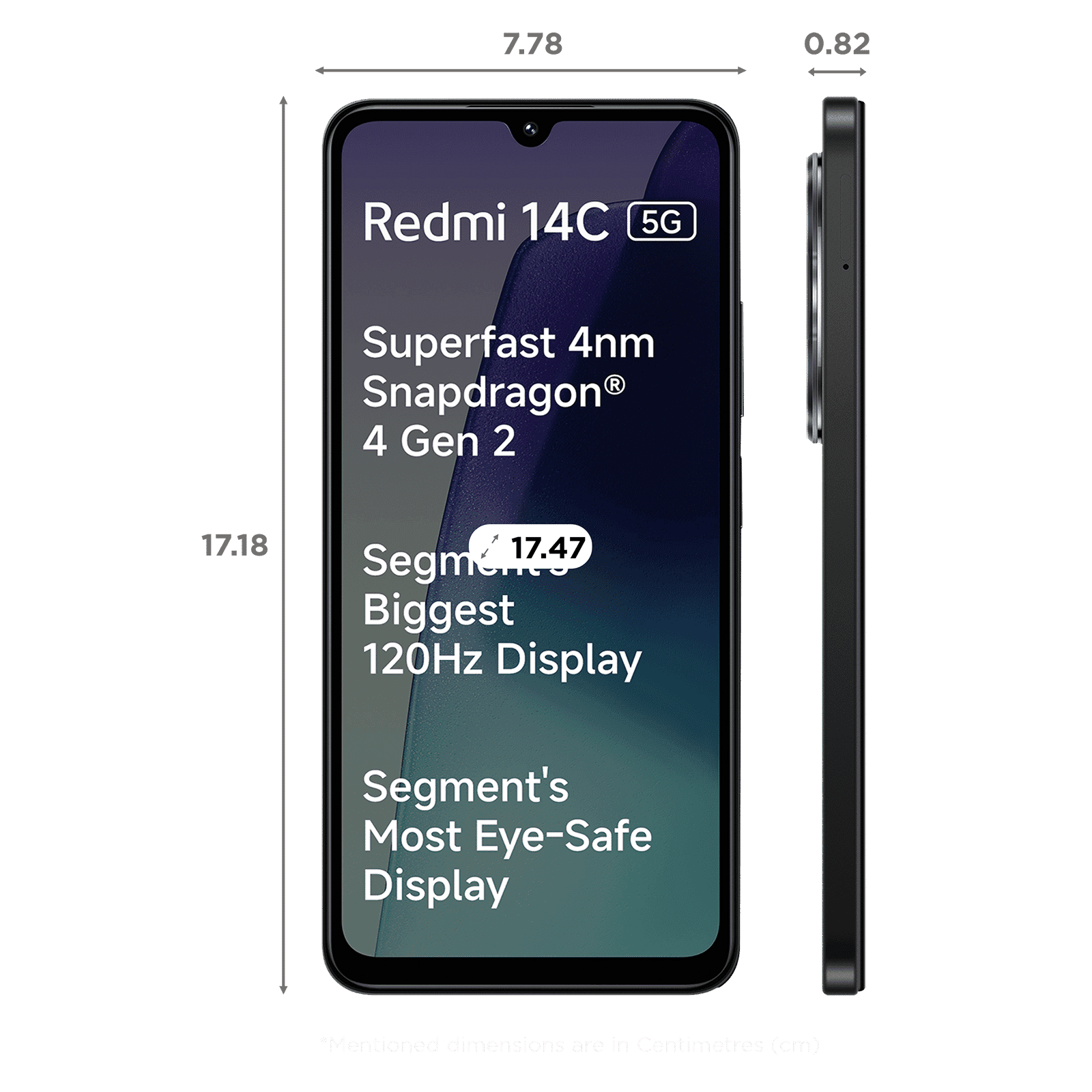 Redmi 14C 5G (4GB RAM, 64GB, Stargaze Black)