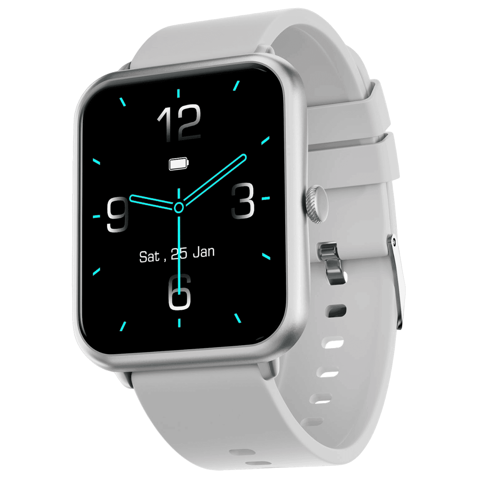 FIRE-BOLTT Ninja Call Pro Smartwatch with Bluetooth Calling (42.9mm HD Display, IP67 Water Resistant, Grey Strap)