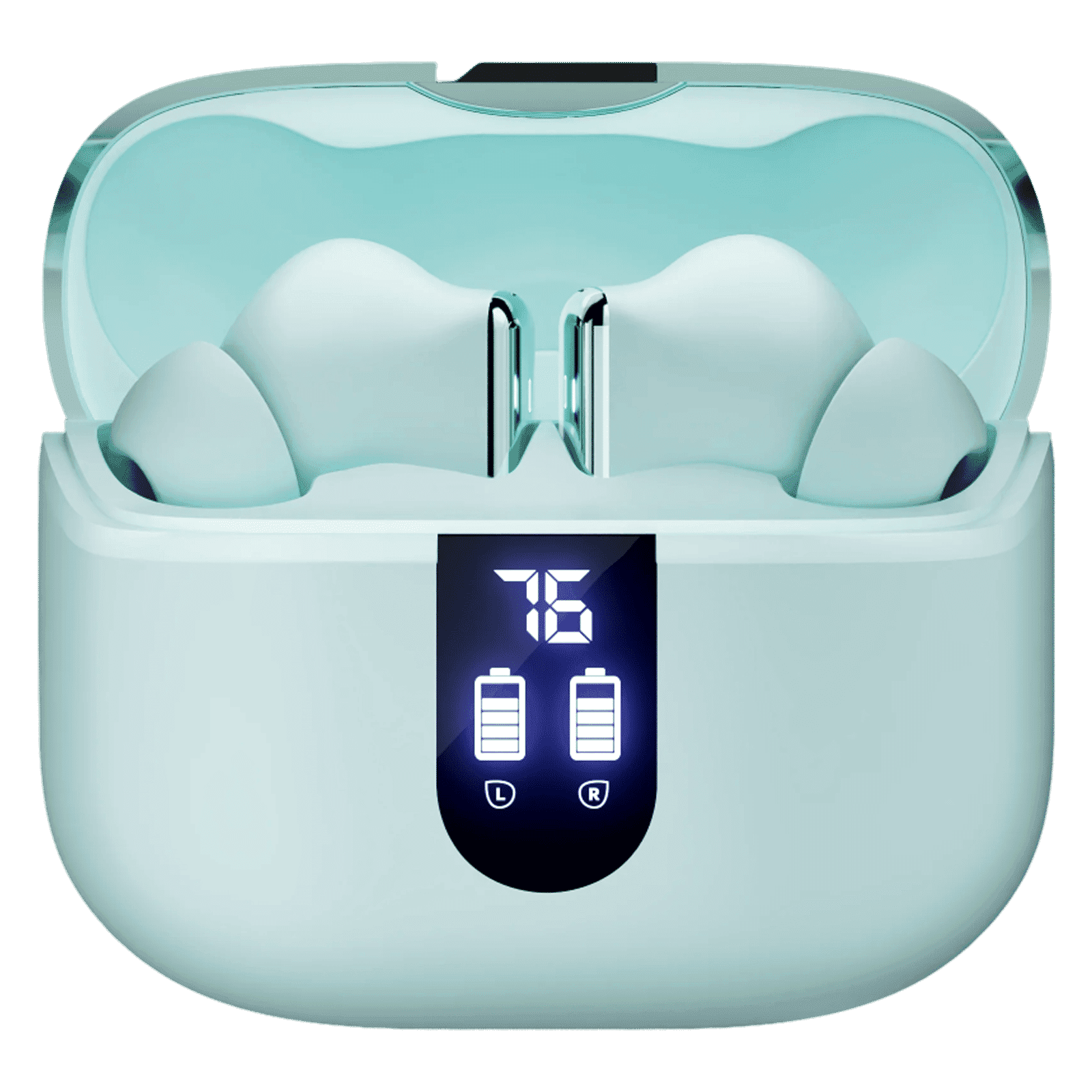 boAt Airdopes 181 Pro TWS Earbuds with Environmental Noise Cancellation (IPX5 Water Resistant, 4 Mics ENx Technology, Frosted Mint)