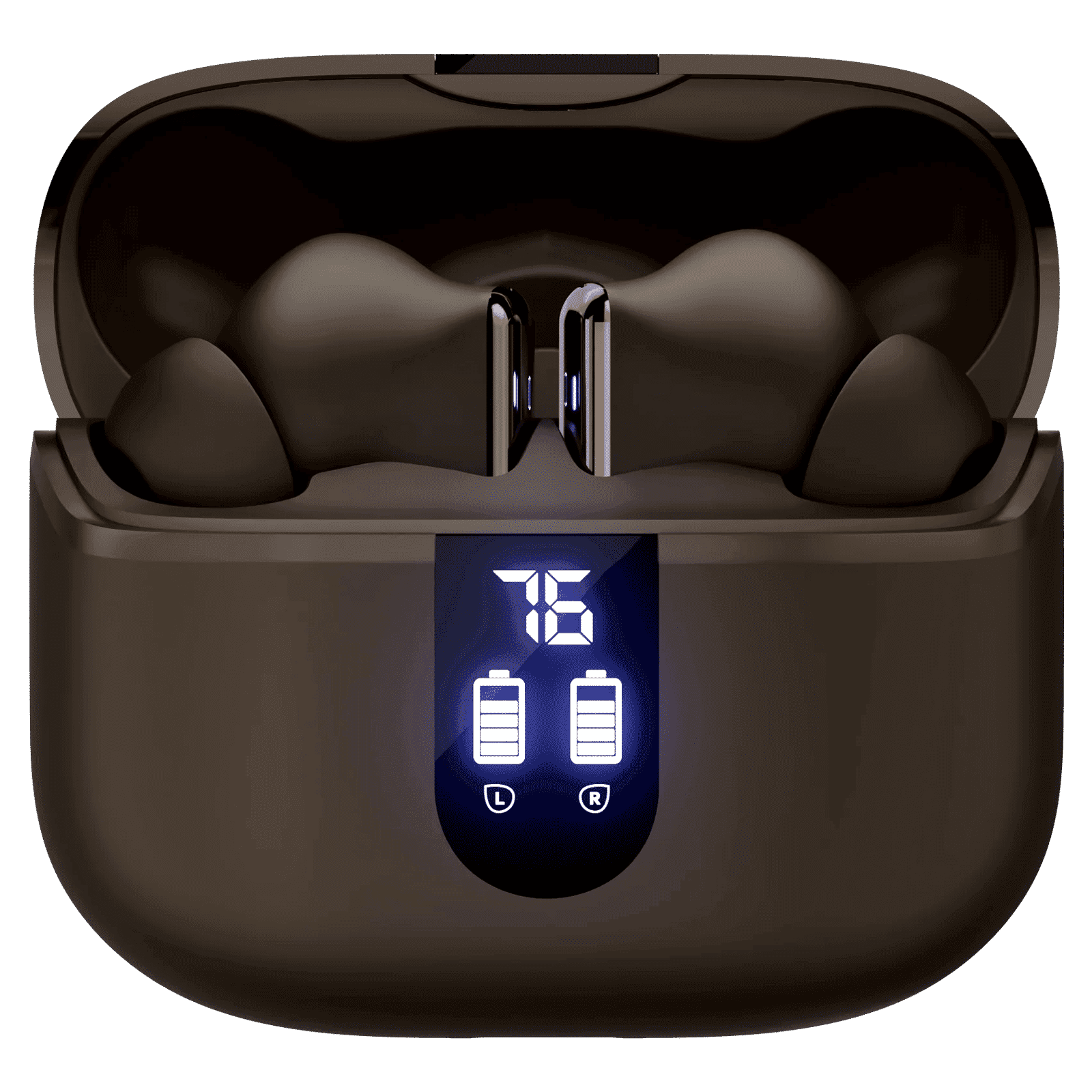 boAt Airdopes 181 Pro TWS Earbuds with Environmental Noise Cancellation (IPX5 Water Resistant, 4 Mics ENx Technology, Mocha Elegance)