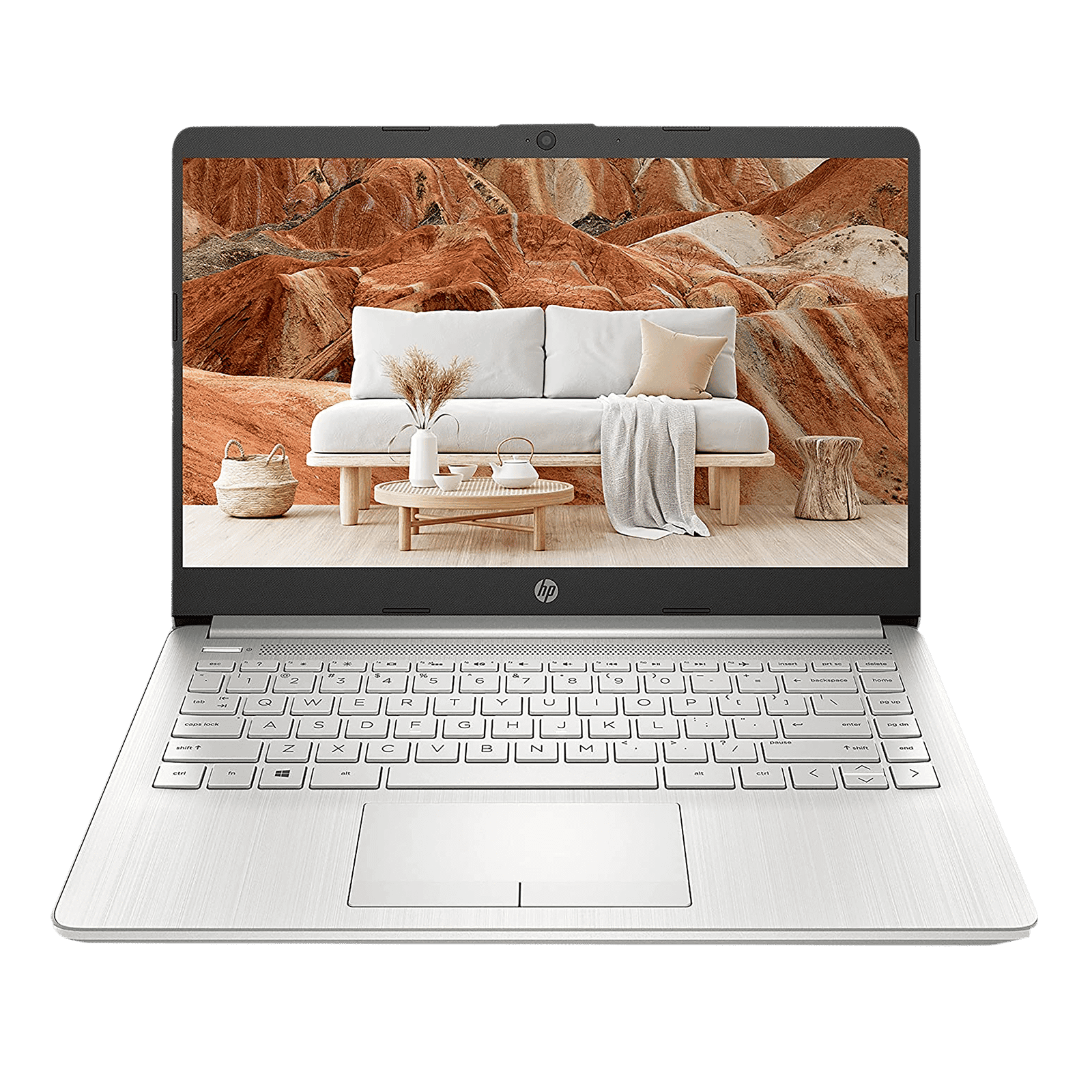 HP 14s-fq1089AU AMD Ryzen 3 (14 inch, 8GB, 512GB, Windows 11, MS Office 2019, AMD Radeon Graphics, IPS Display, Natural Silver, 50M59PA)