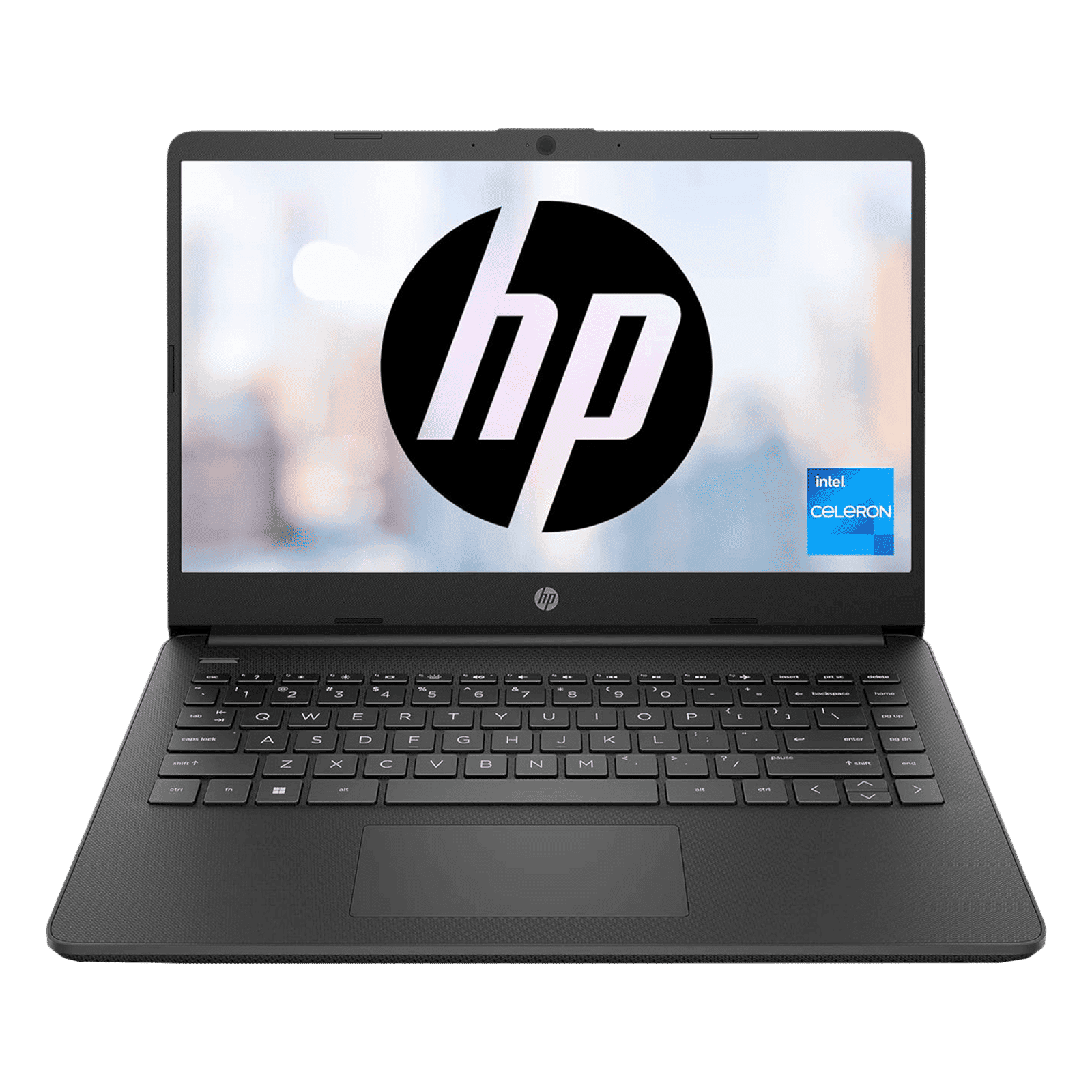 HP 14s-dq3032TU Intel Celeron (14 inch, 8GB, 256GB, Windows 11, MS Office, Intel UHD Graphics, HD IPS Display, Jet Black, 637S3PA#ACJ)