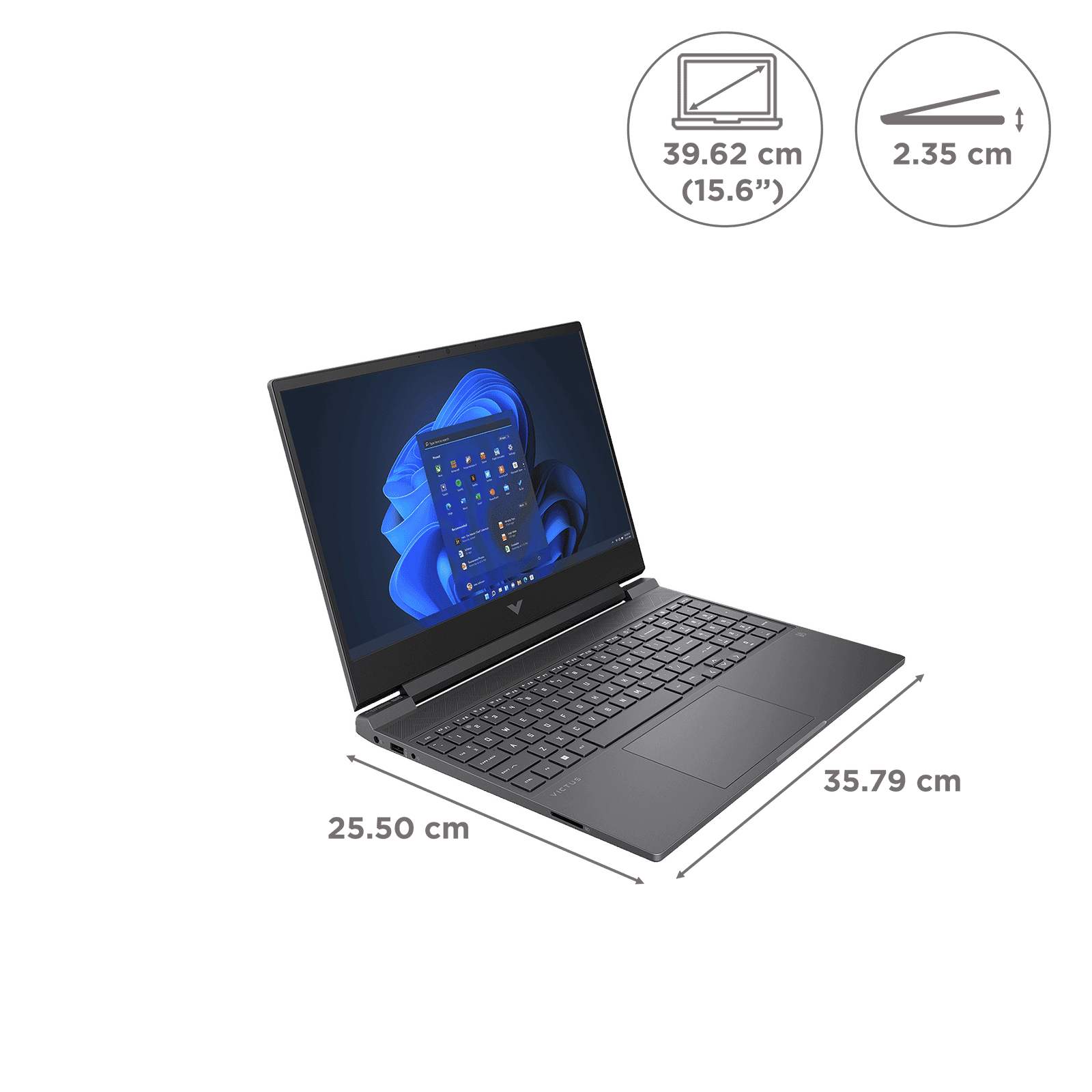HP Victus Intel Core i7 12th Gen Gaming Laptop (16GB, 1TB SSD, Windows 11 Home, 4GB Graphics, 15.6 inch 144 Hz Full HD IPS Display, NVIDIA GeForce RTX...
