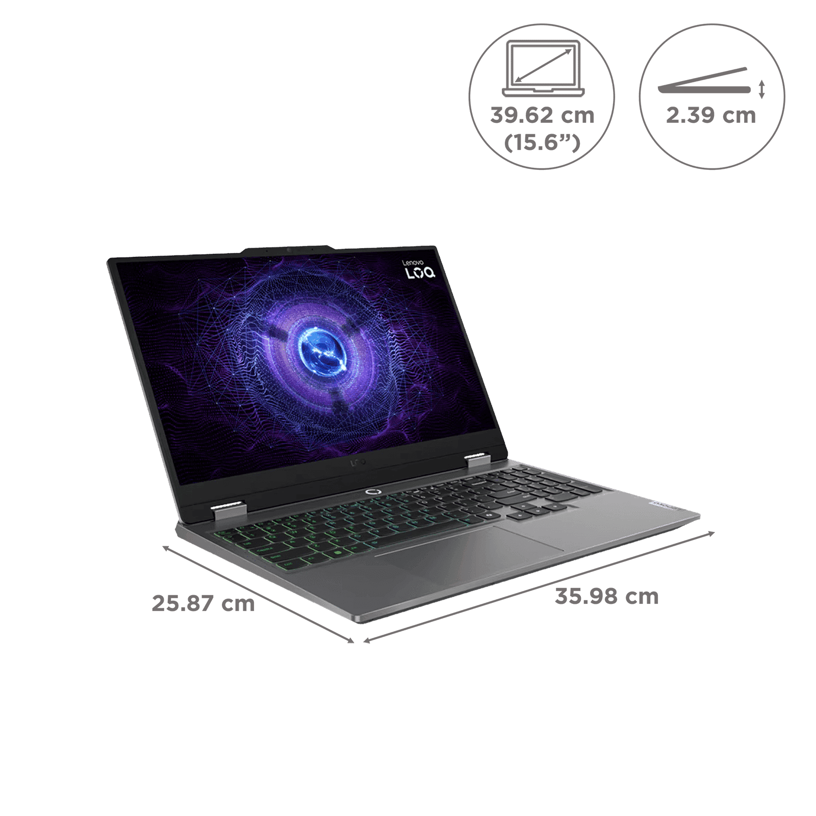 Lenovo LOQ 15IRX9 Intel Core i7 13th Gen Gaming Laptop (16GB, 1TB SSD, Windows 11 Home, 6GB Graphics, 15.6 inch 144 Hz Full HD IPS Display, NVIDIA GeF...