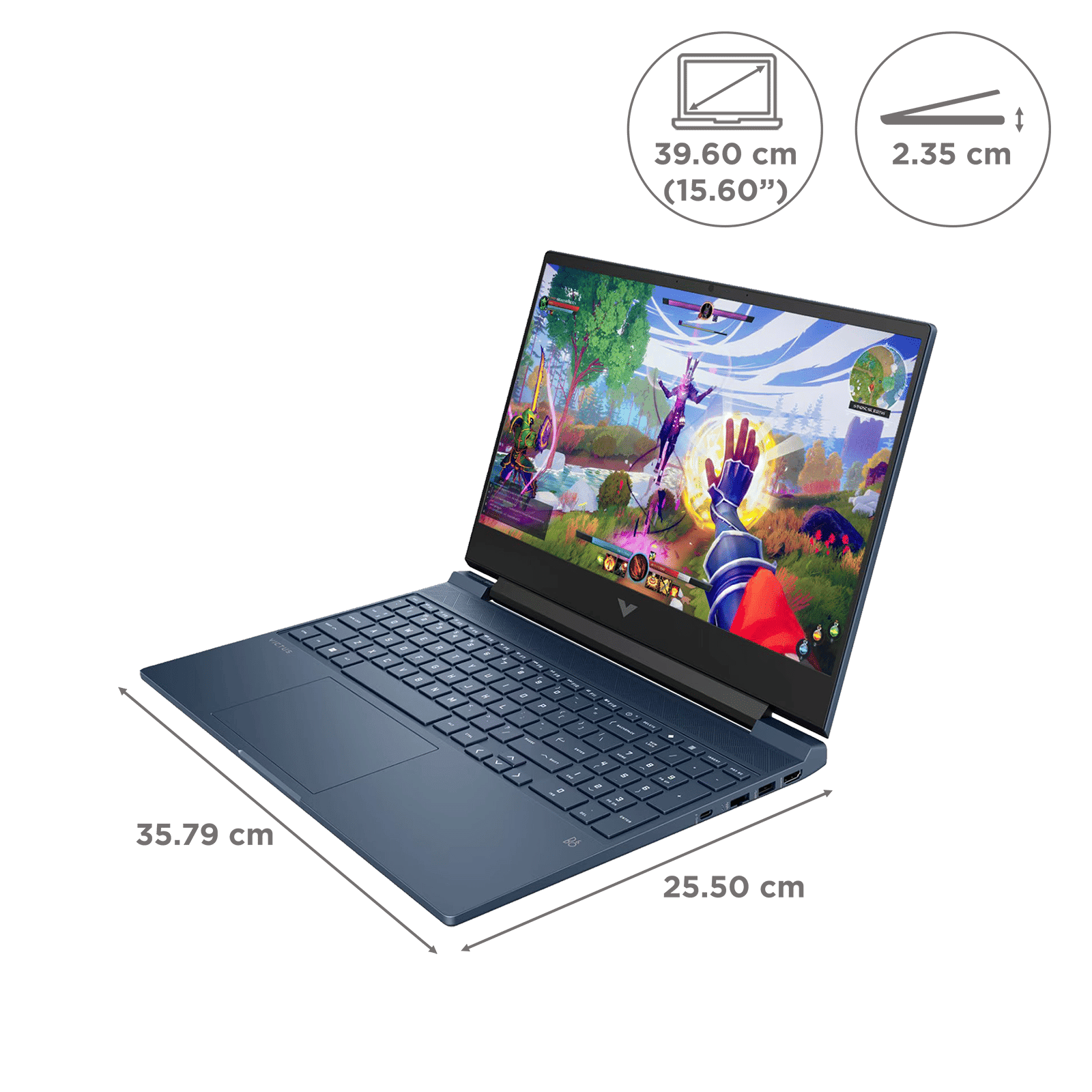 HP Victus 15-fb0178AX AMD Ryzen 5 5600H Gaming Laptop (16GB, 512GB SSD, Windows 11 Home, 4GB Graphics, 15.6 inch 144 Hz Full HD Display, NVIDIA GeForc...