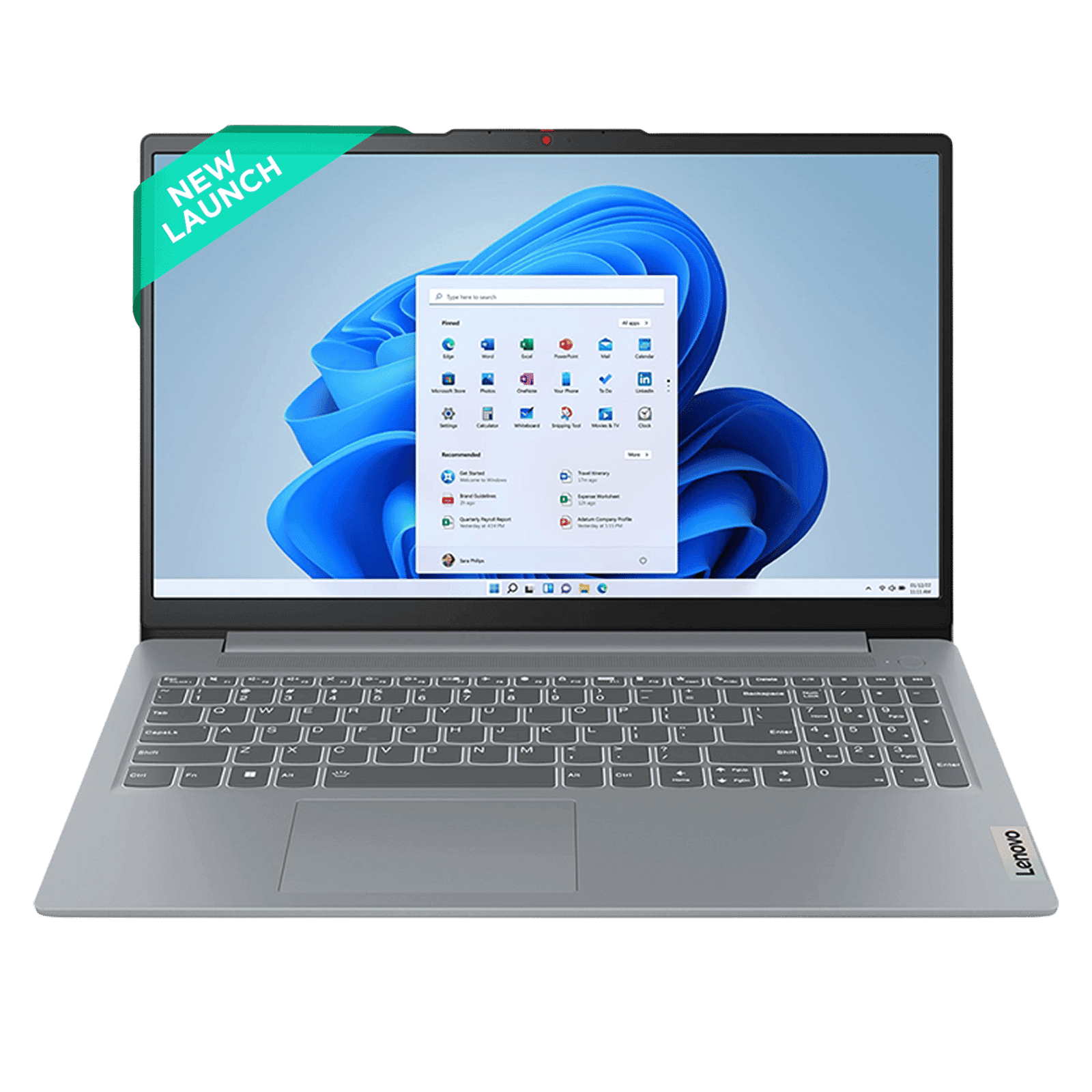 Lenovo IdeaPad Slim 3 15ABR8 AMD Ryzen 5 Thin & Light Laptop (16GB, 512GB SSD, Windows 11 Home, 15.6 inch Full HD Display, MS Office Home 2024, 1.62 K...