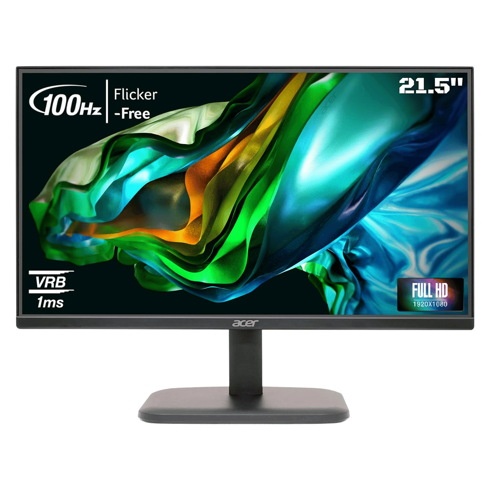 acer EK220Q 54.61 cm (21.5 inch) Full HD IPS Panel LCD Height Adjustable Monitor with LED Backlight