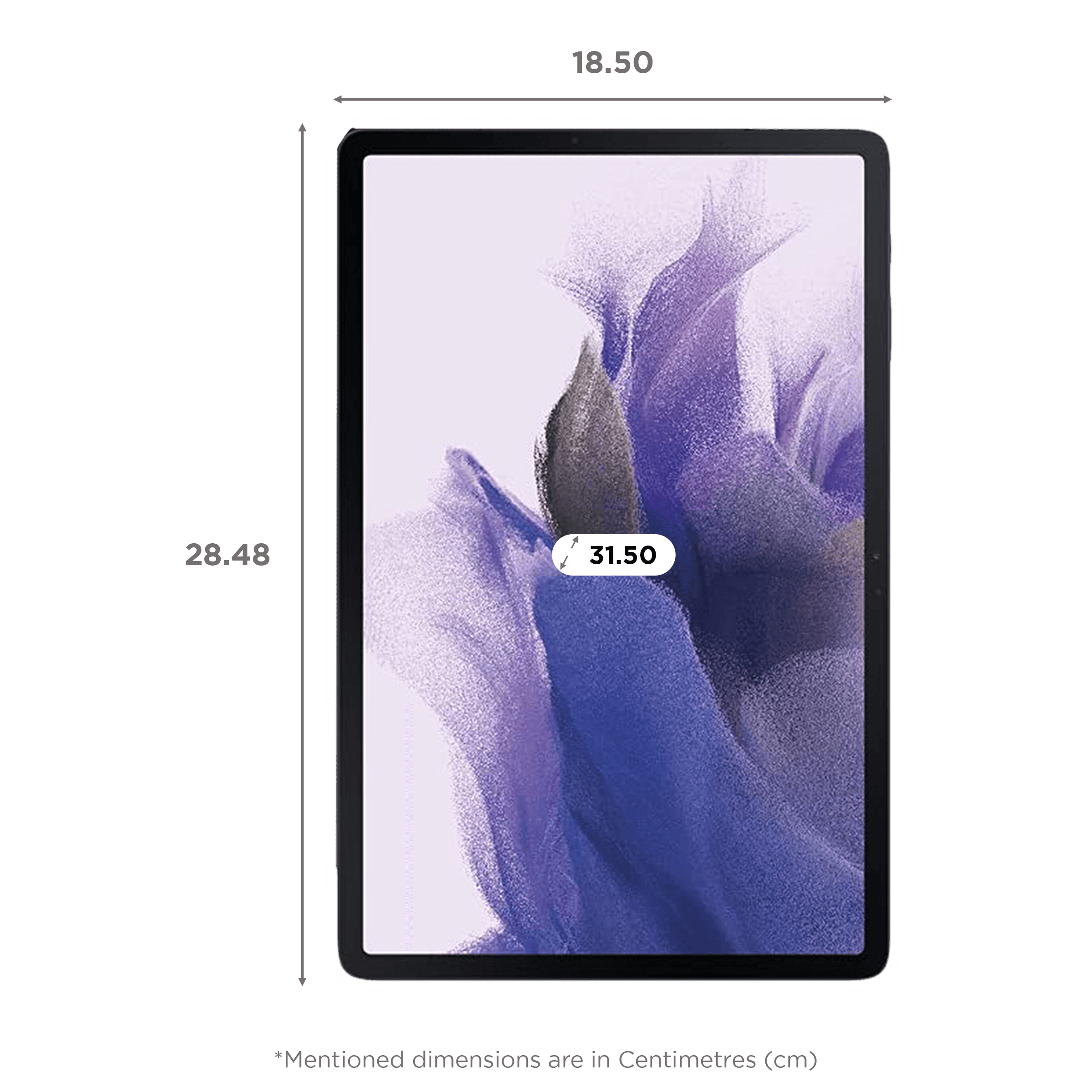 SAMSUNG Galaxy Tab S7 FE Wi-Fi + 4G Android Tablet (12.4 Inch, 4GB RAM, 64GB ROM, Mystic Black)