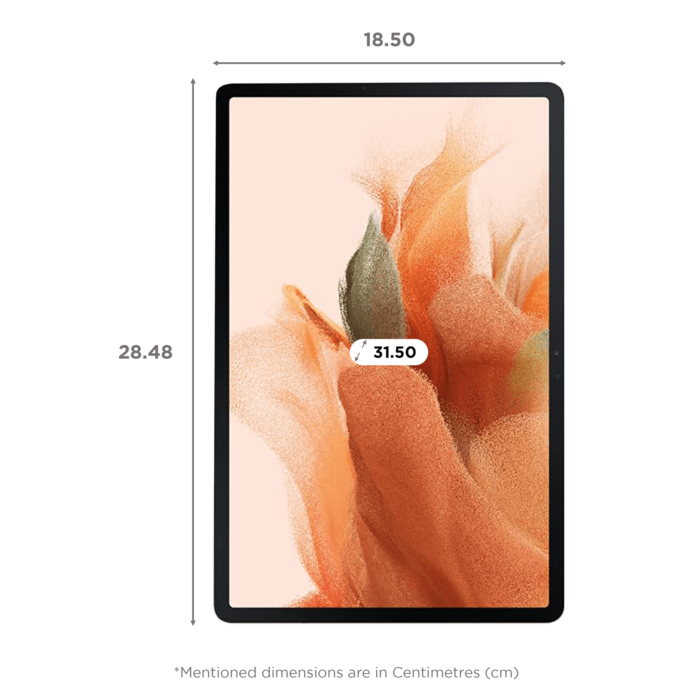 SAMSUNG Galaxy Tab S7 FE Wifi + 4G Android Tablet (12.4 Inch, 6GB RAM, 128GB ROM, Mystic Pink)