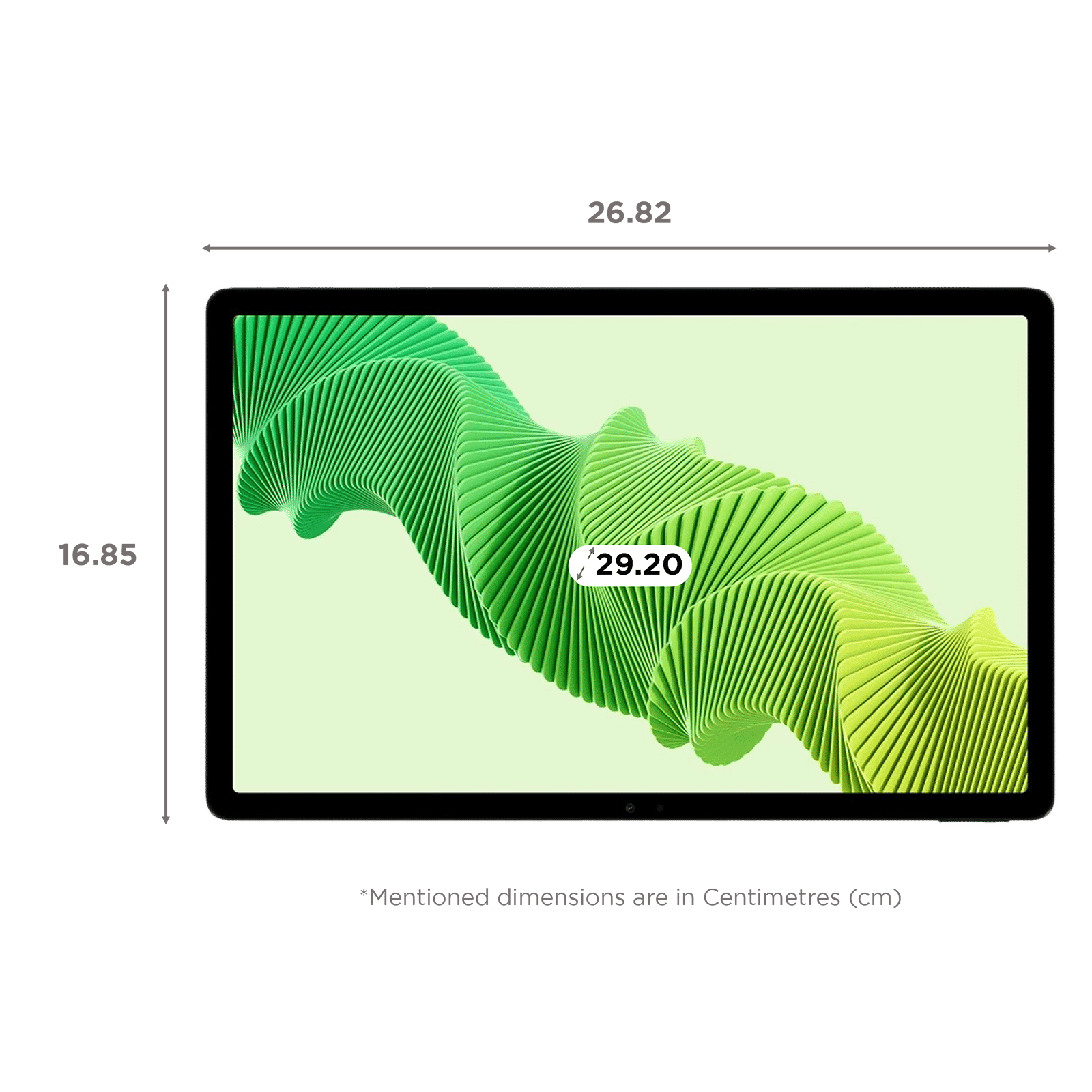 realme Pad 2 Wi-Fi+4G Android Tablet (11.5 Inch, 6GB RAM, 128GB ROM, Imagination Green)