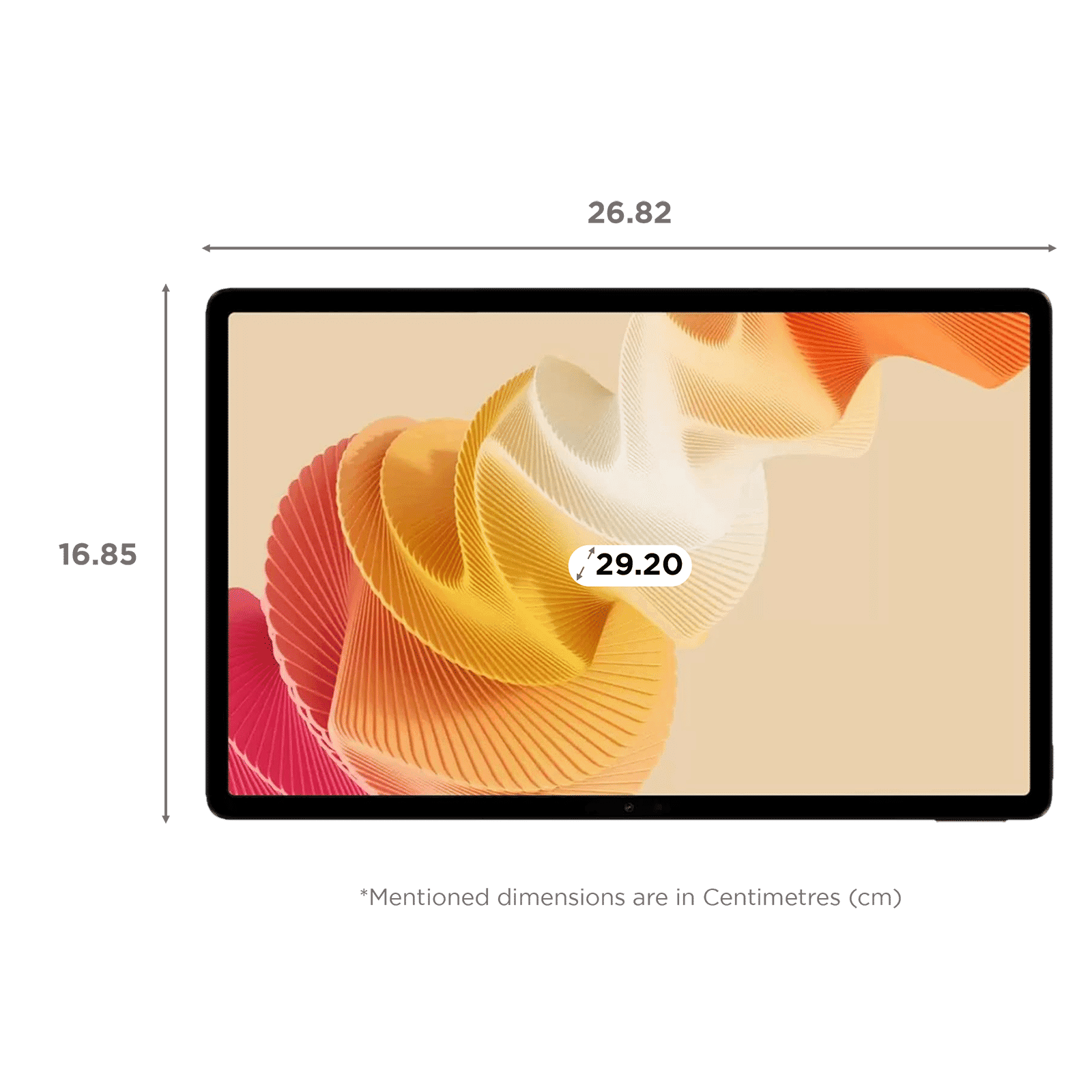 realme Pad 2 Wi-Fi+4G Android Tablet (11.5 Inch, 8GB RAM, 256GB ROM, Imagination Grey)