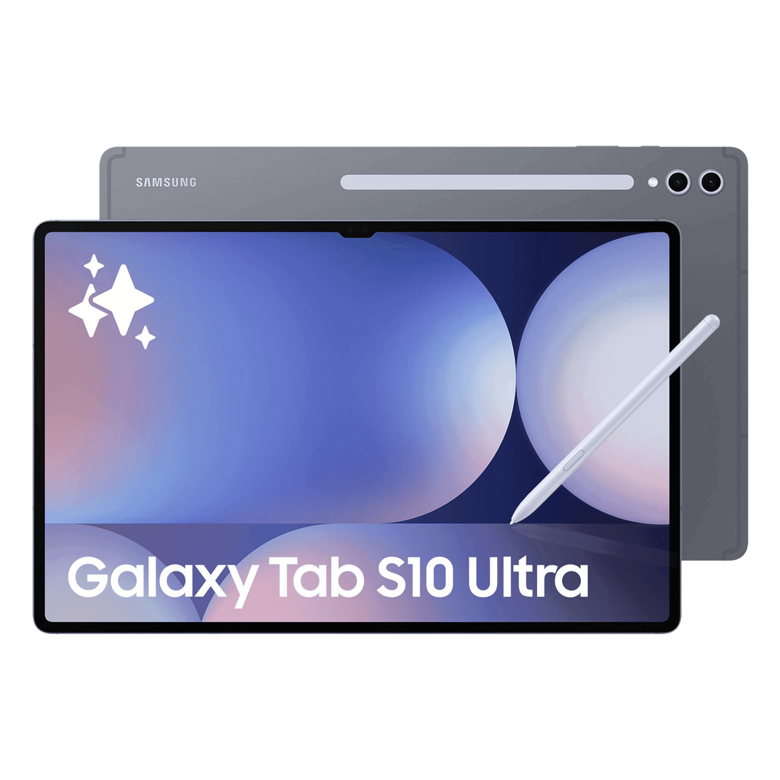 SAMSUNG Galaxy Tab S10 Ultra Wi-Fi+5G Android Tablet with SAMSUNG Stylus S (14.56 Inch, 12GB RAM, 256GB ROM, Moonstone Gray)