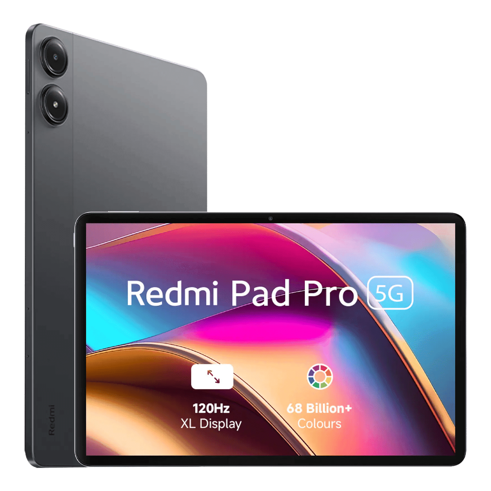 Redmi Pad Pro Wi-Fi+5G Android Tablet (12.1 Inch, 8GB RAM, 256GB ROM, Graphite Grey)