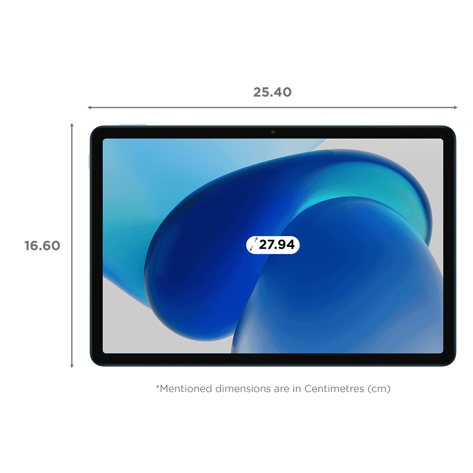 Redmi Pad 2 Wi-Fi+4G Android Tablet (11 Inch, 8GB RAM, 256GB ROM, Sky Blue)