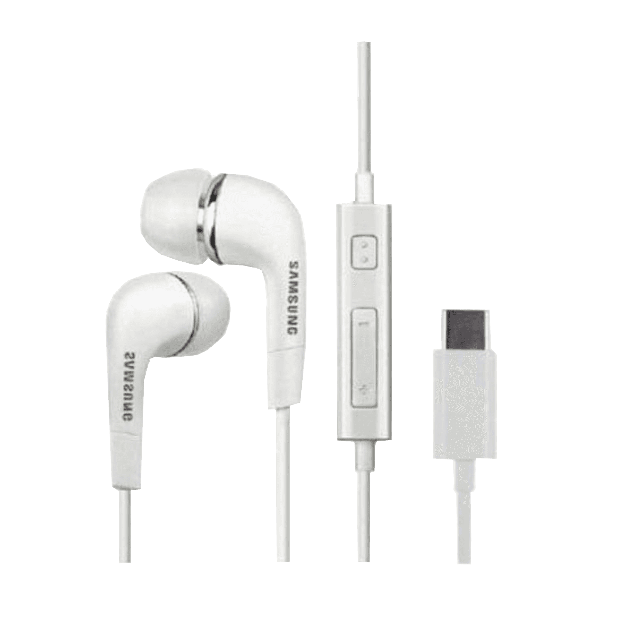 SAMSUNG IC050 In-Ear Wired Earphone with Mic (Type-C Interface Support, EO-IC050BWEGIN, White)