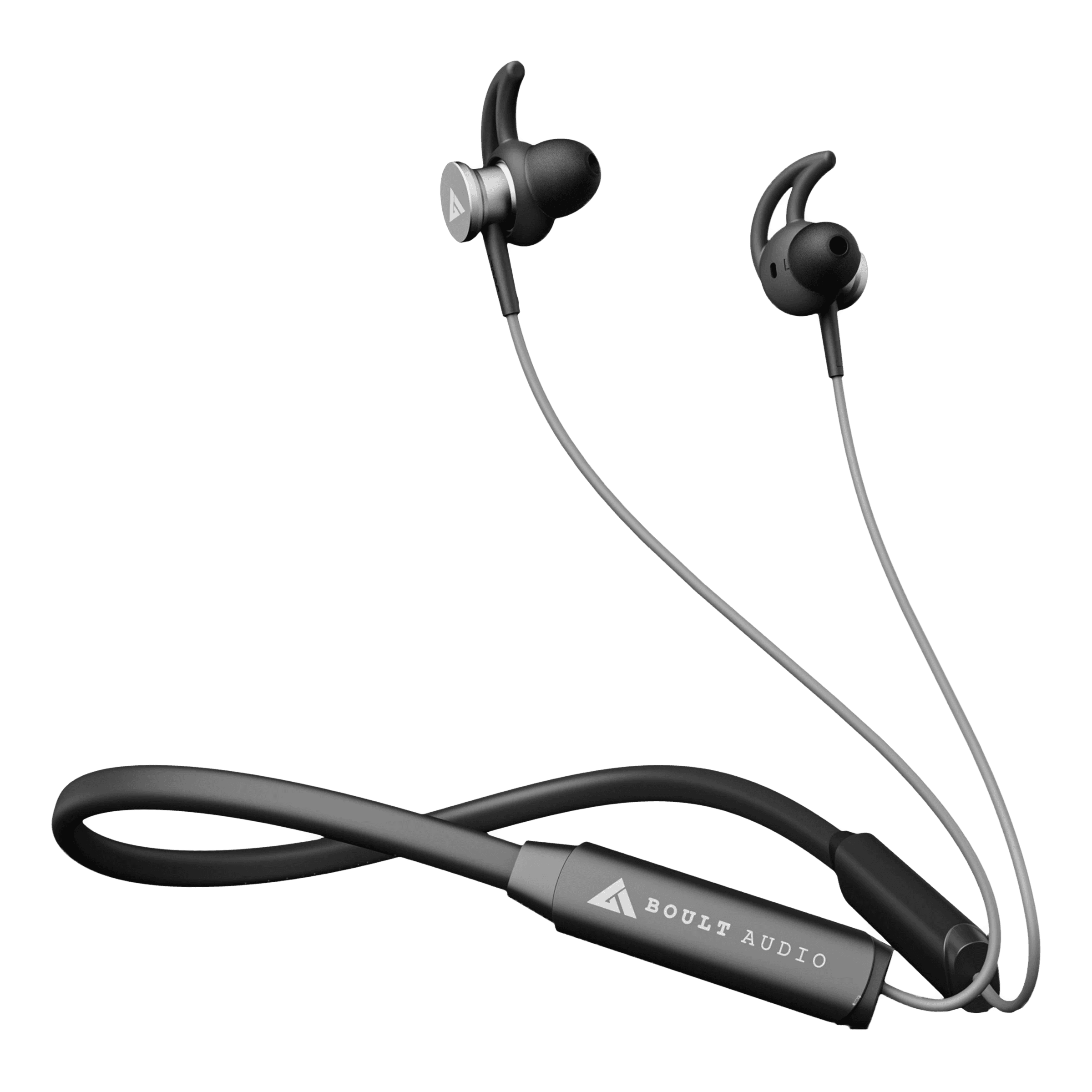 Boult Audio ProBass EQCharge Neckband with Environmental Noise Cancellation (IPX5 Water Resistant, Upto 32 Hours Playback, Black)