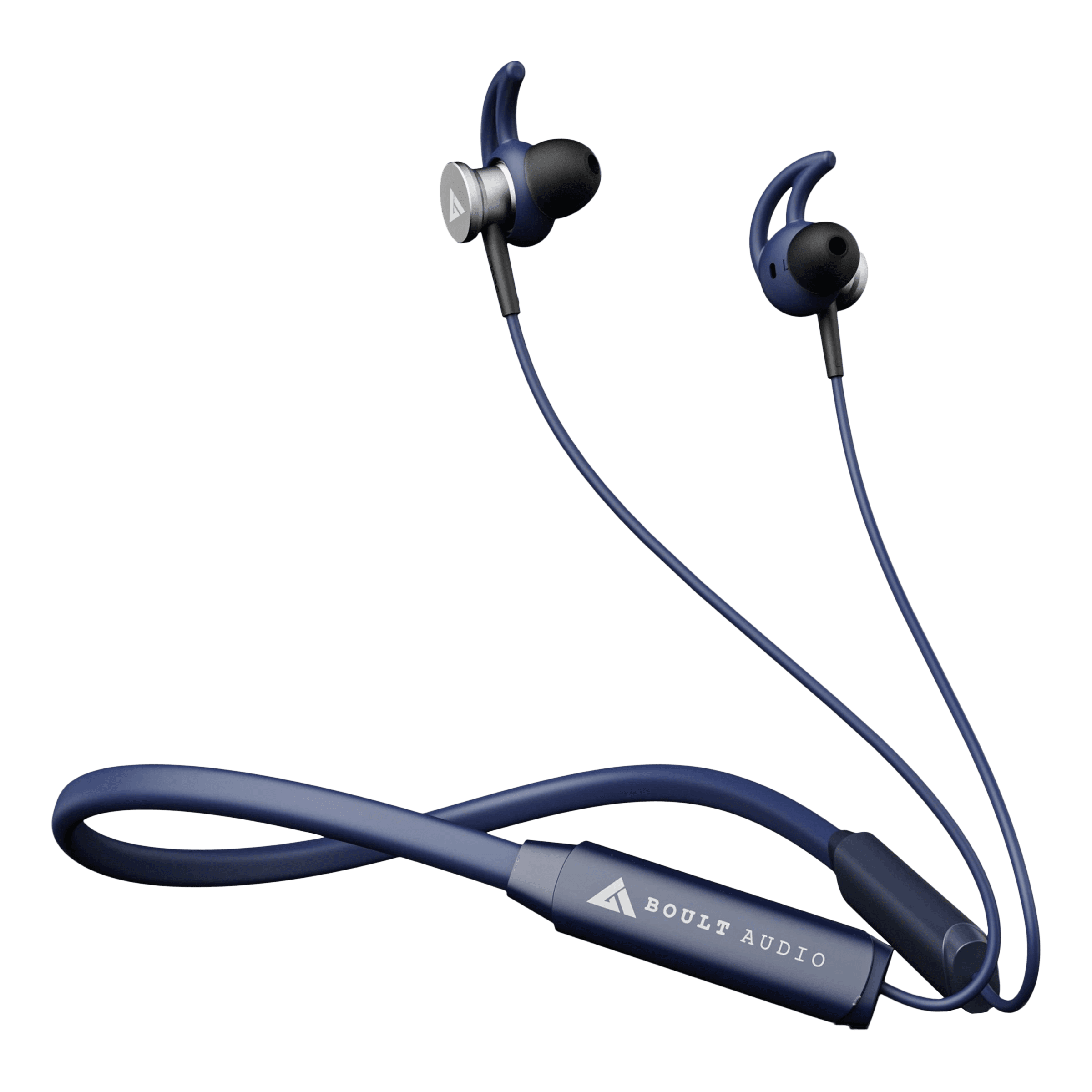 Boult Audio ProBass EQCharge Neckband with Environmental Noise Cancellation (IPX5 Water Resistant, Upto 32 Hours Playback, Blue)
