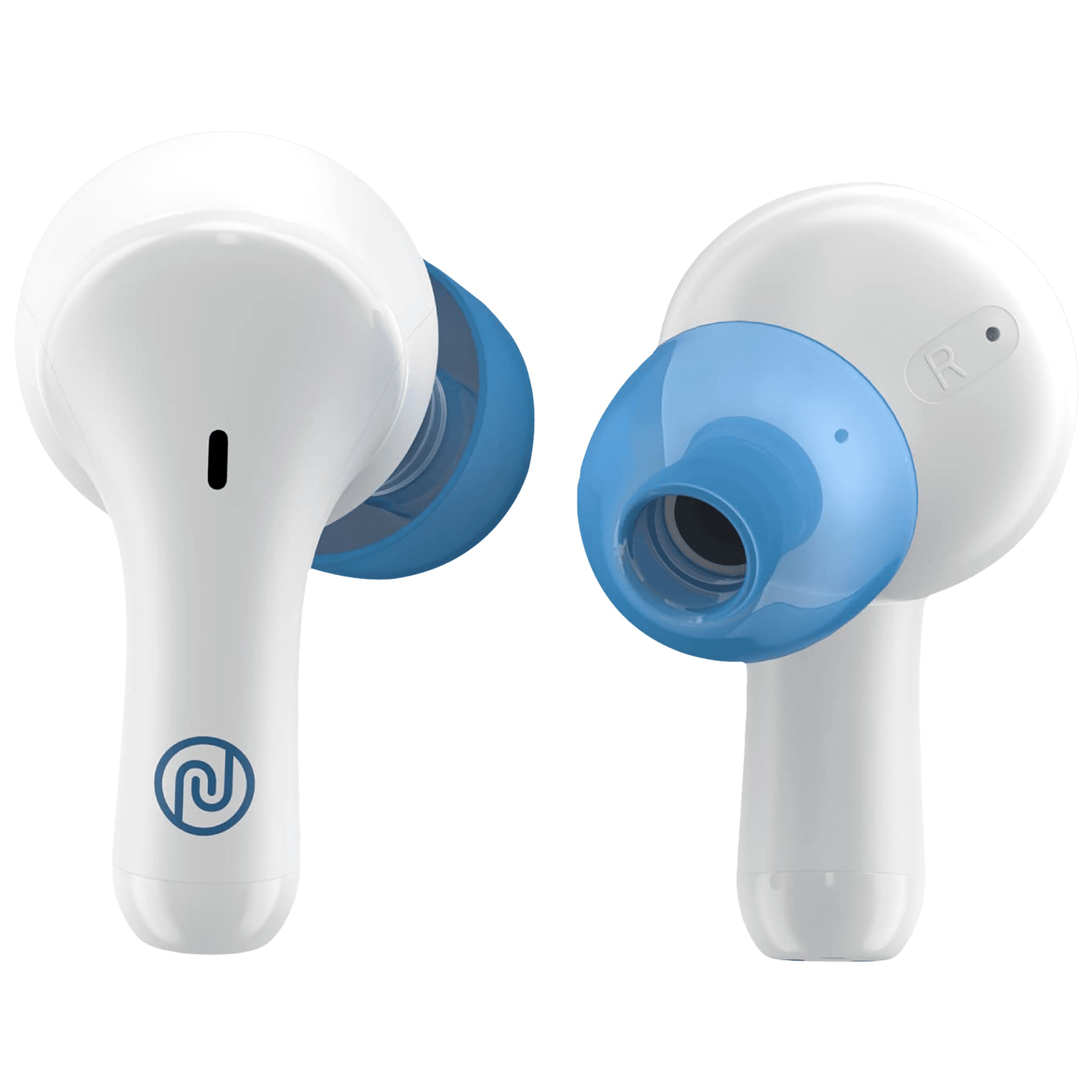 Noise Buds VS204 TWS Earbuds with Environmental Noise Cancellation (IPX4 Water Resistant, Upto 50 Hours Playtime, Snow White)