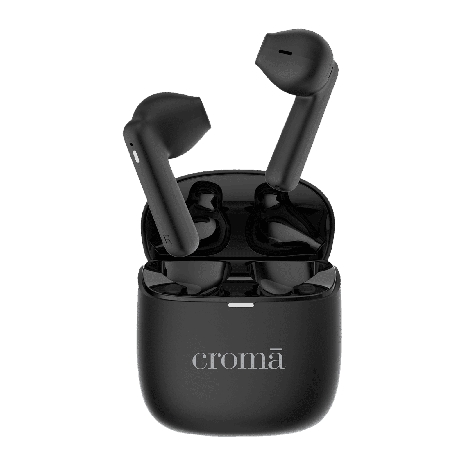 Croma CRSE030EPA016501 TWS Earbuds (Fast Charging, Black & Grey)
