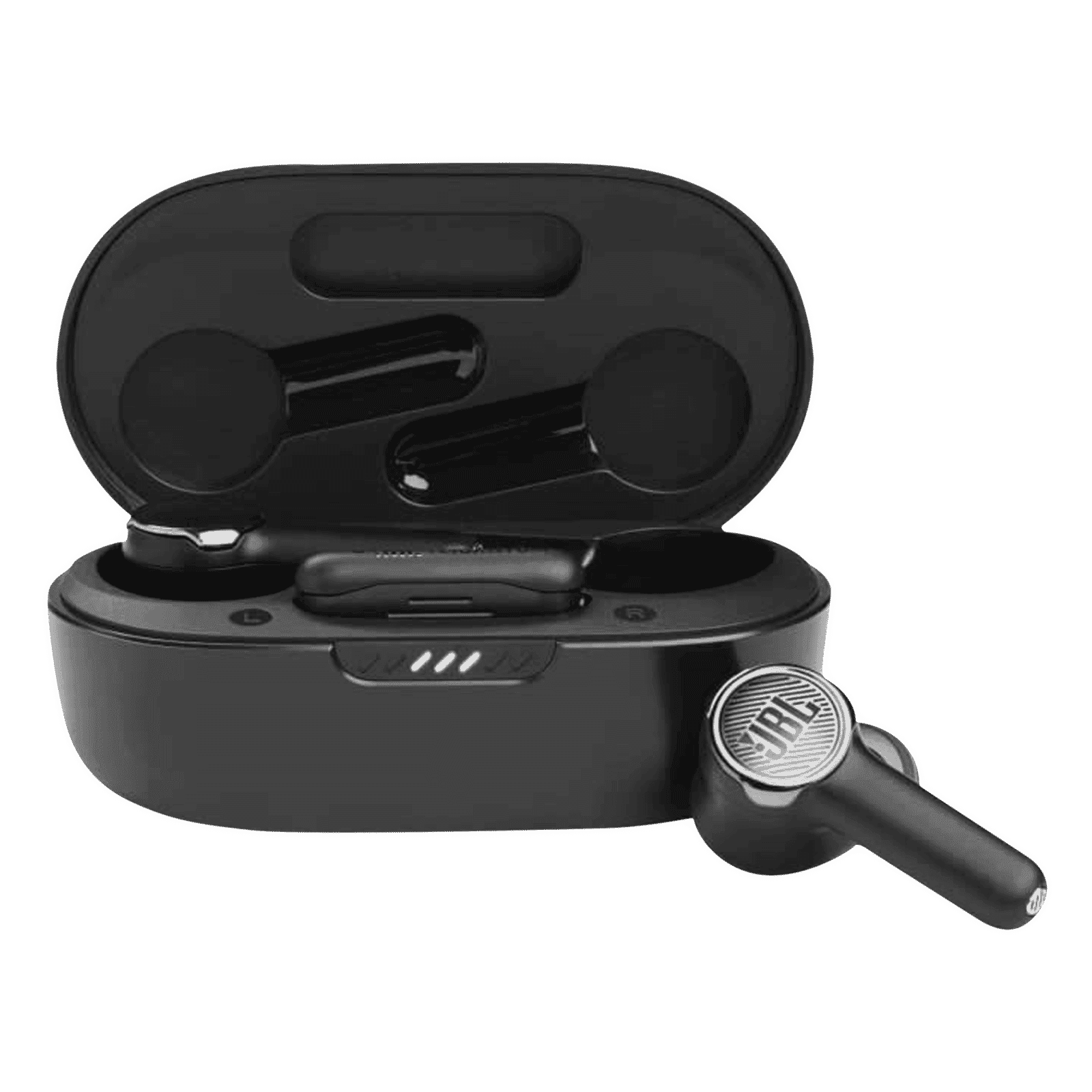 JBL Quantum AIR TWS Earbuds with Active Noise Cancellation (IPX4 Water Resistant, Upto 8 Hours Playback, Black)