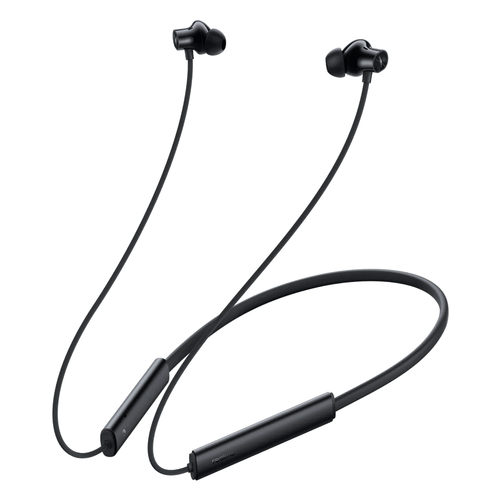 realme Buds Wireless 3 RMA 2119 Neckband with Active Noise Cancellation (IP55 Water Resistant, Google Fast Pairing, Pure Black)