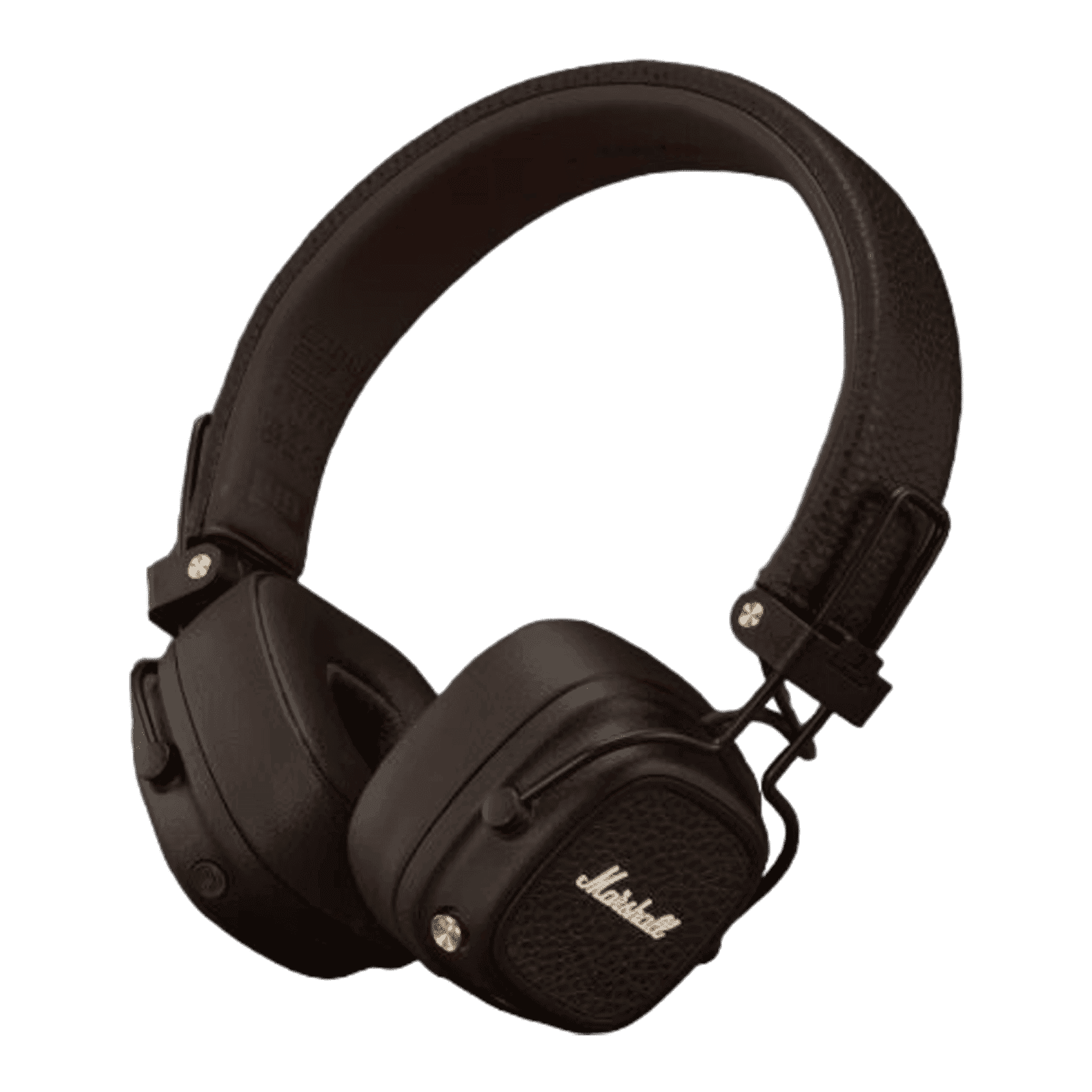 Marshall Major V Bluetooth Headphone with Mic (Upto 100 Hours Playback, On Ear, Brown)