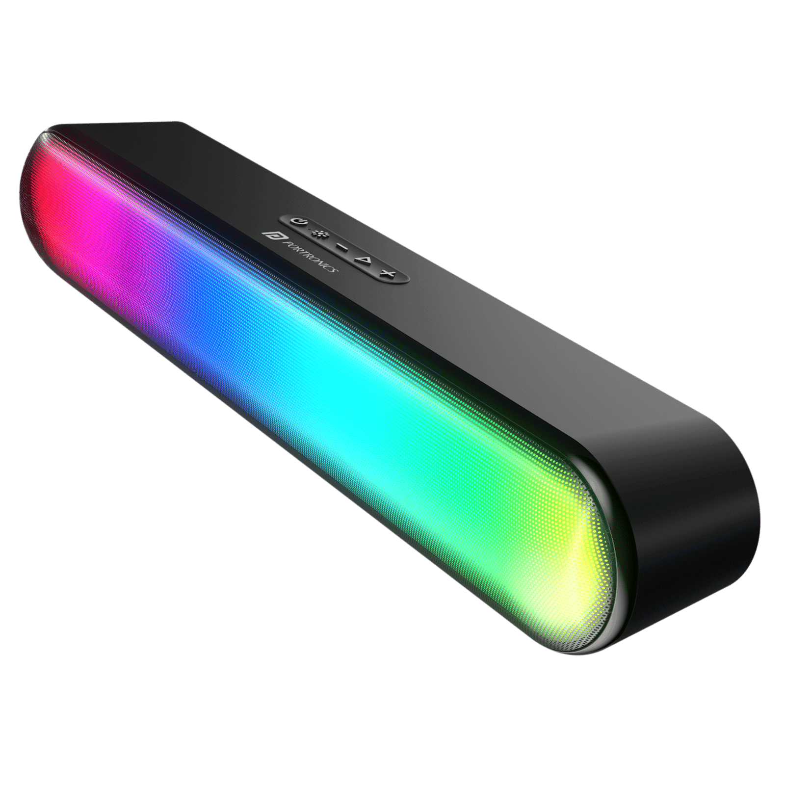 PORTRONICS DECIBEL 23 16W Bluetooth Soundbar (HD Stereo Sound, Black)