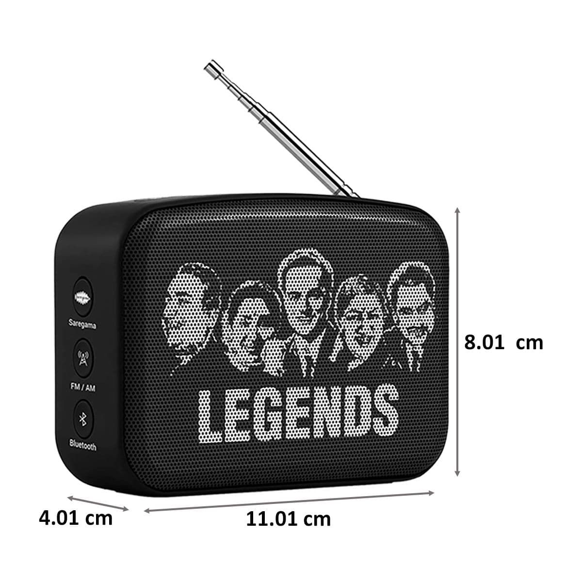 Saregama Carvaan Mini 2.0 Hindi (Moonlight Black)