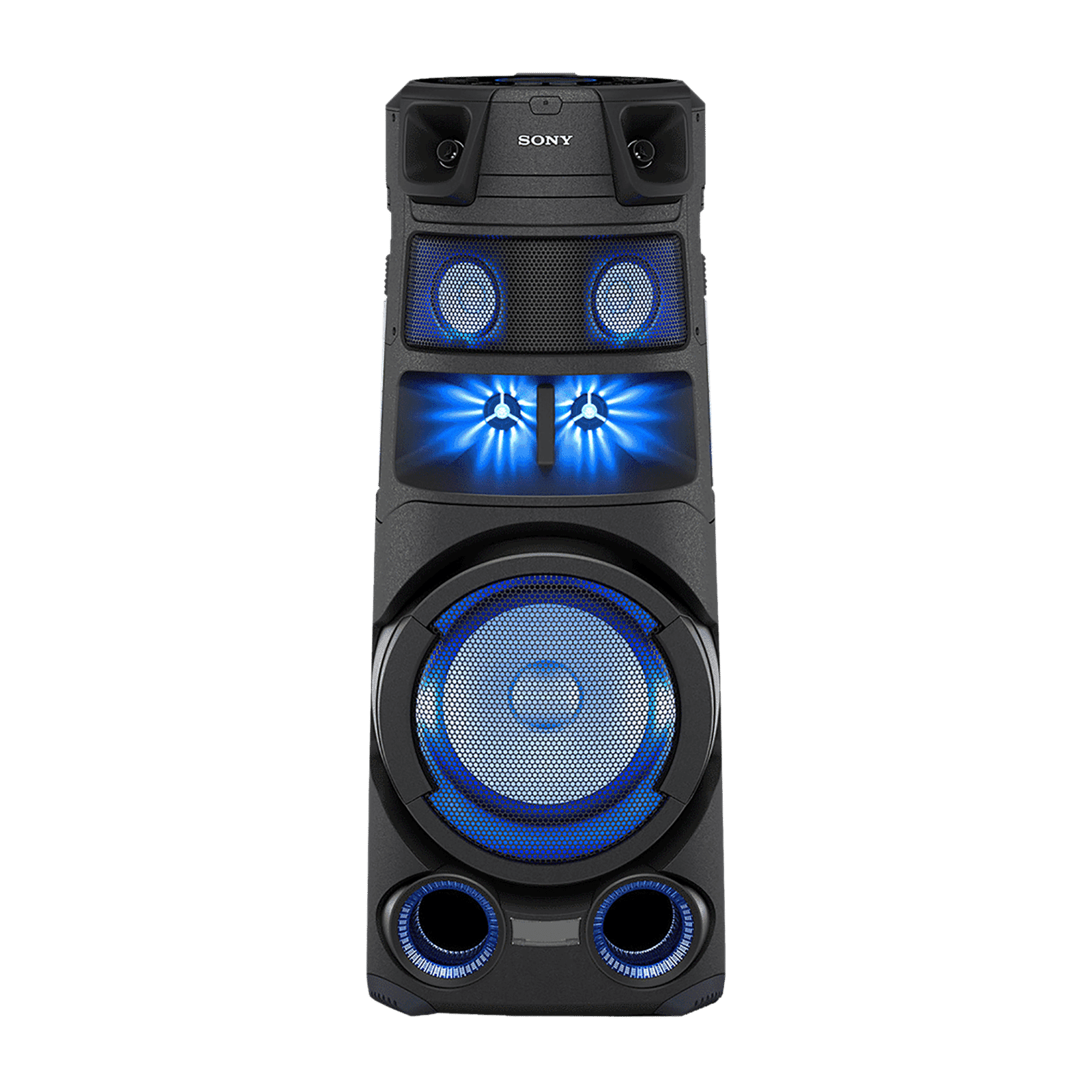 Sony V83D Hi-Fi Party Speaker (Jet Bass Booster, MHC-V83D, Black)