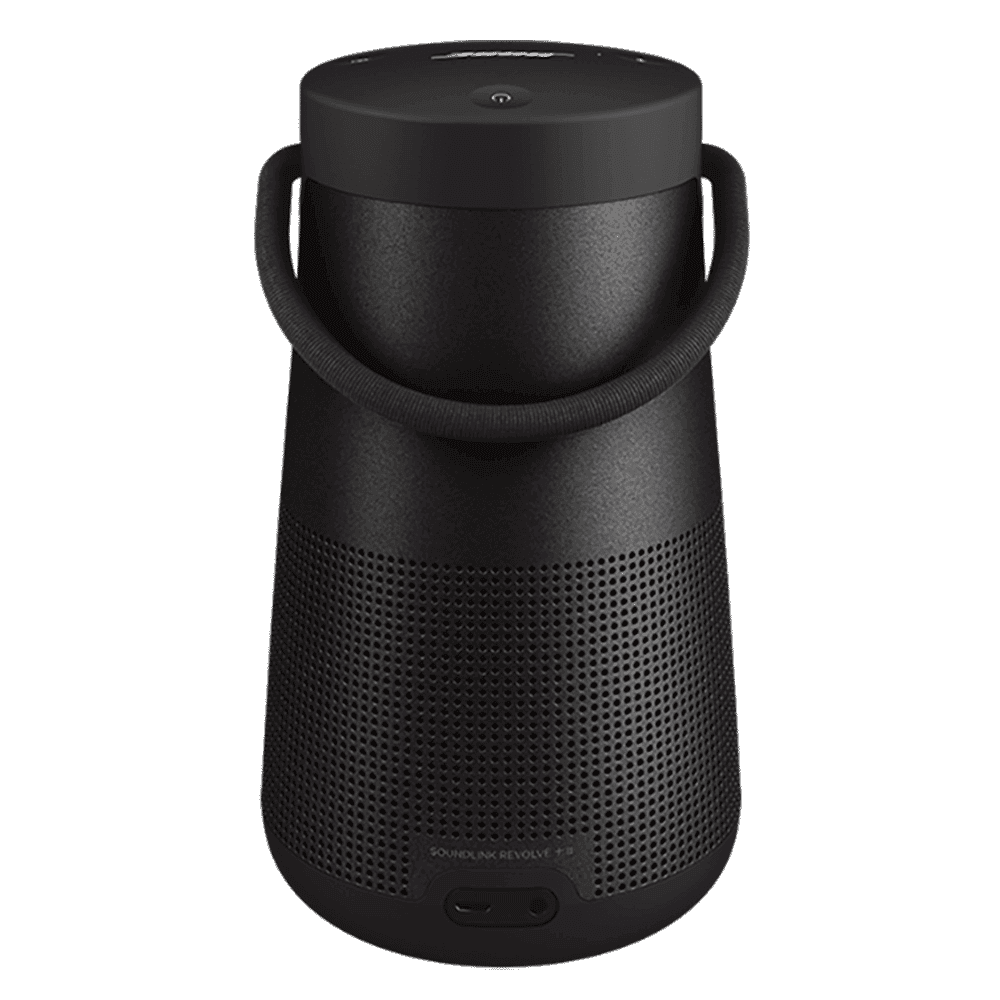 Bose SoundLink Revolve+ II Portable Bluetooth Speaker (360 Degree Sound, Triple Black)