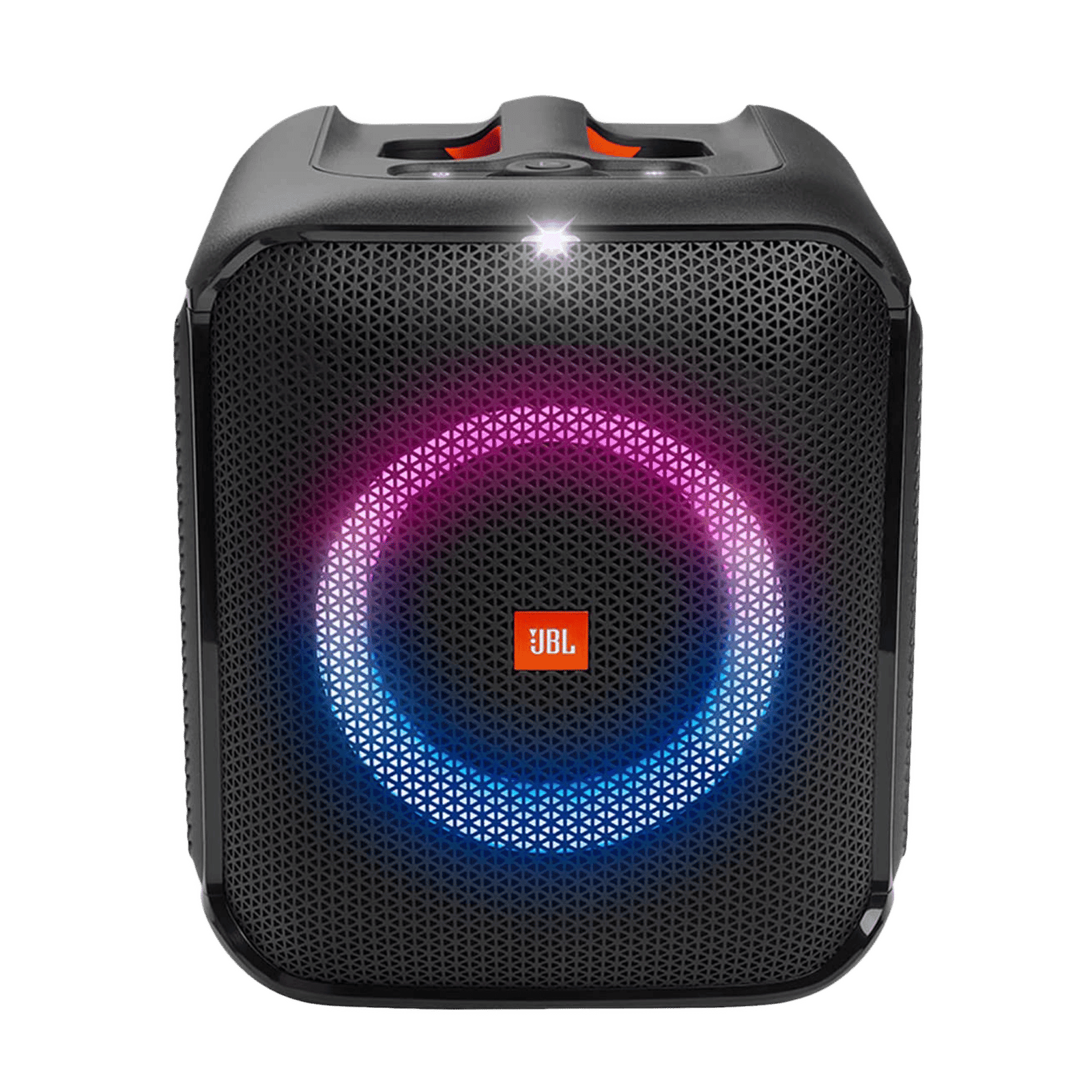 JBL PartyBox Hi-Fi 100 Watts RMS Party Speaker (Splash-proof Protection, Encore Essential, Black)