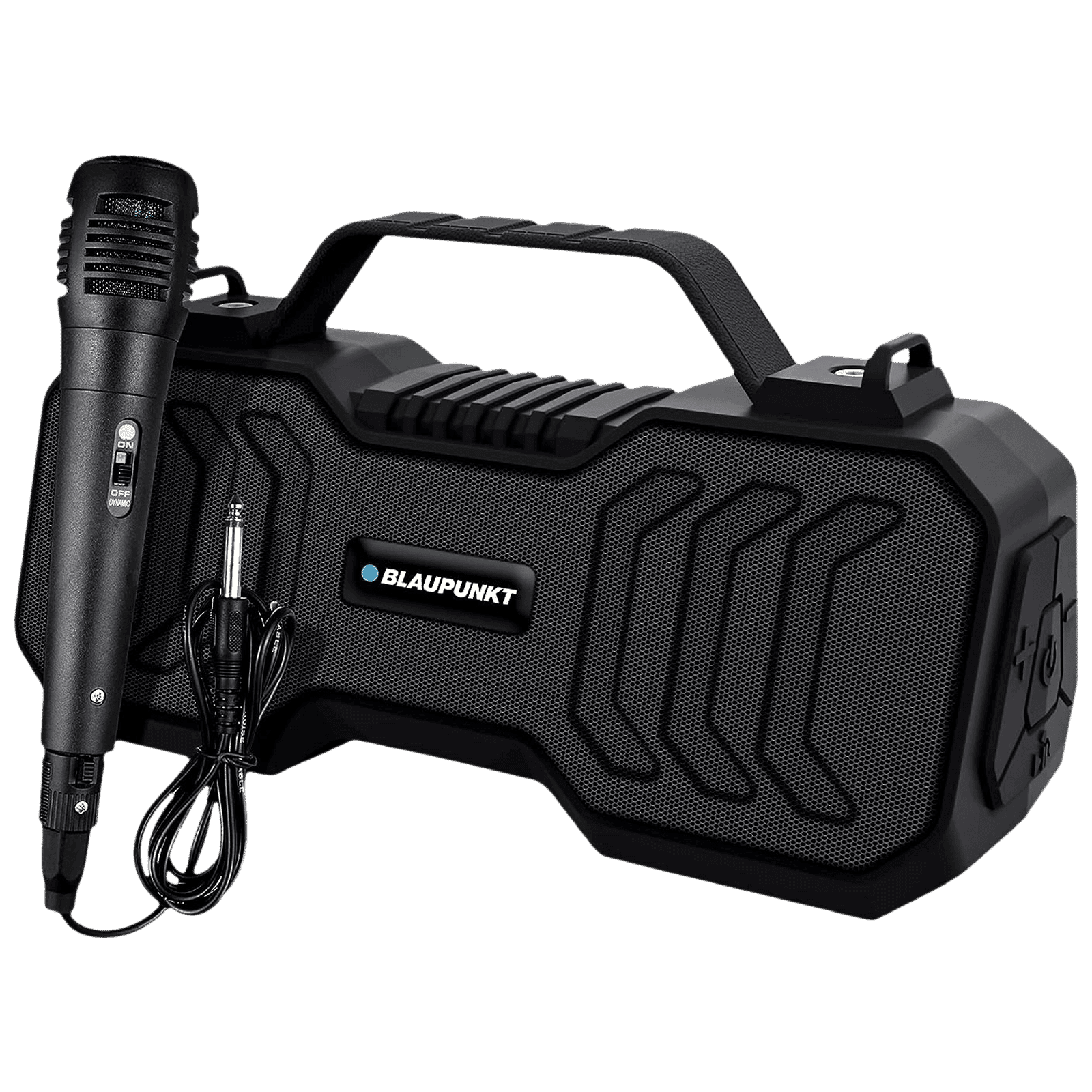 Blaupunkt Atomik BB20 20W Bluetooth Party Speaker with Mic (Karaoke Ready, 2.0 Channel, Black)
