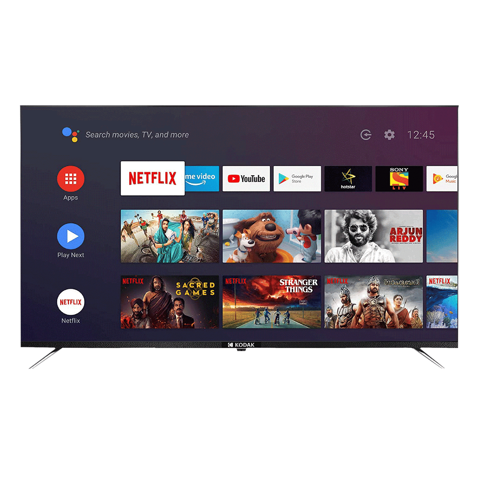 Kodak CA Series 139 cm (55 inch) 4K Ultra HD LED Android TV with Google Assistant (2020 model)