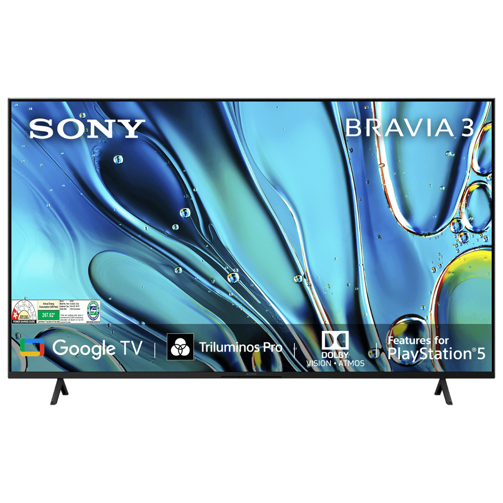 SONY BRAVIA 3 140 cm (55 inch) 4K Ultra HD LCD Smart Android TV with Auto Low Latency Mode (2024 Model)