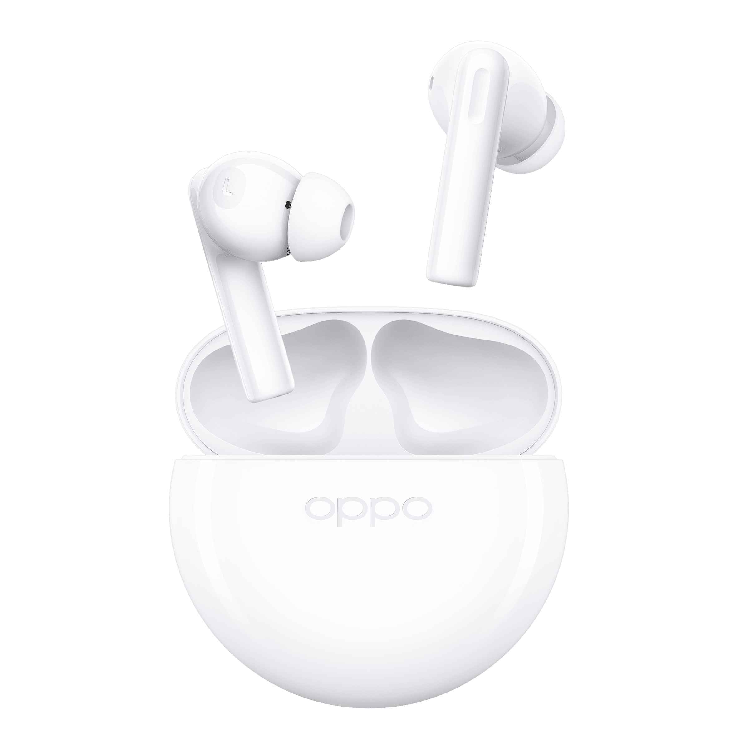 OPPO Enco Air2i ETE41 TWS Earbuds with AI Noise Cancellation (IPX4 Dust & Water Resistant, 28 Hours Playtime, White)