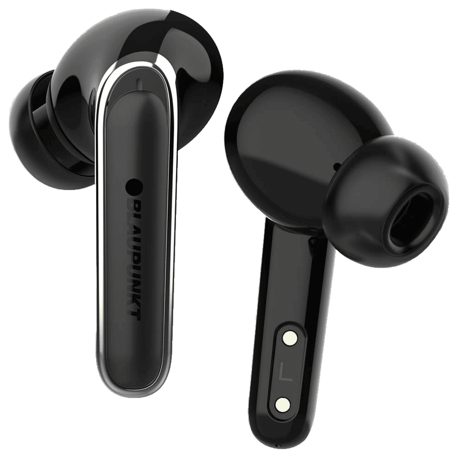 Blaupunkt BTW100 TWS Earbuds with Environmental Noise Cancellation (IPX5 Water Resistant, TurboVolt Charging, Black)