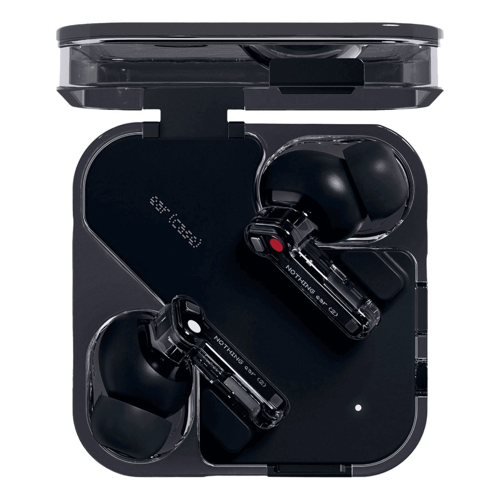 Nothing Ear 2 TWS Earbuds with Active Noise Cancellation (IP54 Water Resistant, Fast Charging, Black)