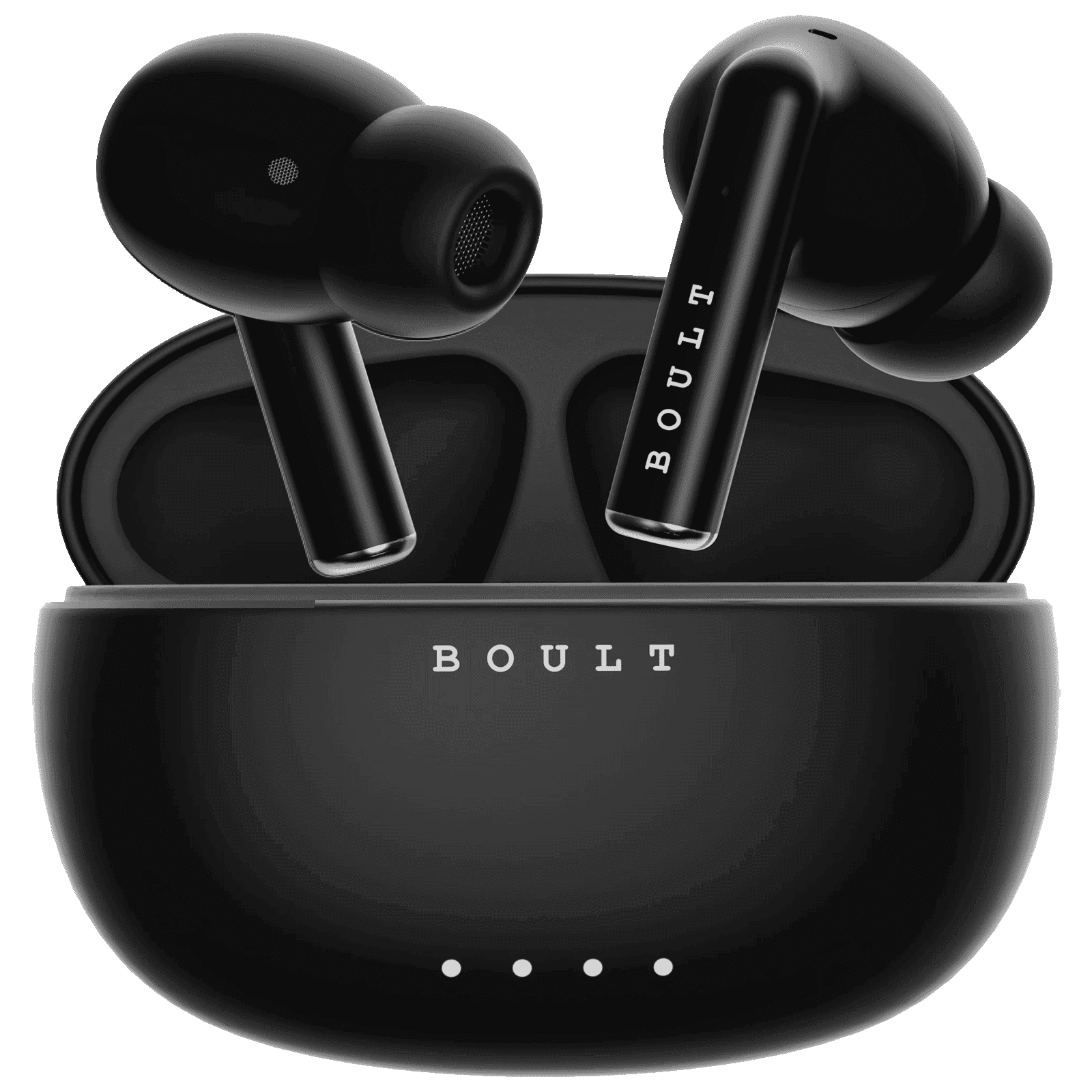 BOULT AUDIO W20 TWS Earbuds with Environmental Noise Cancellation (IPX5 Water Resistant, Voice Assistant, Space Black)