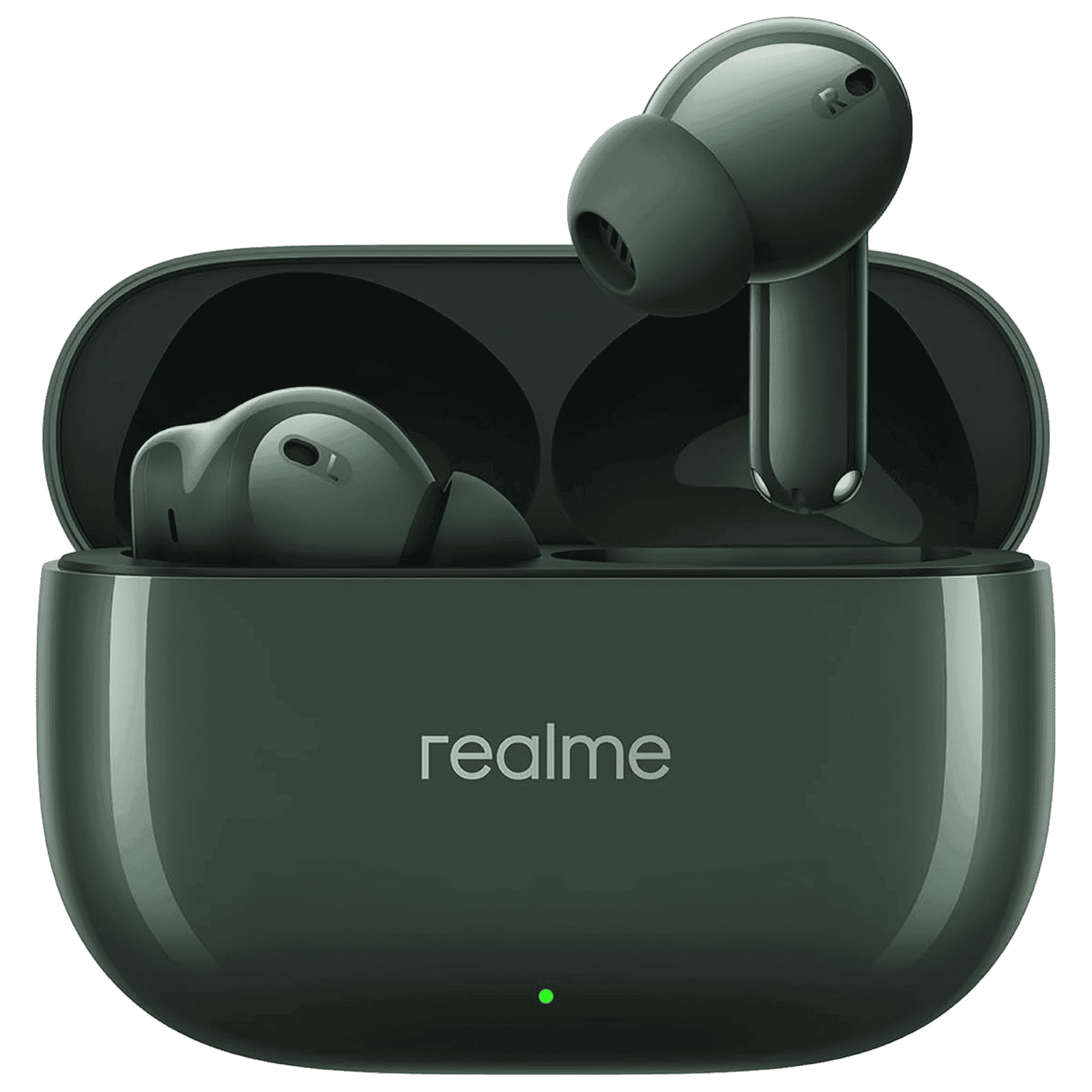 realme Buds T300 TWS Earbuds with Active Noise Cancellation (IP55 Water Resistant, 360 Degree Spatial Audio Effect, Dome Green)