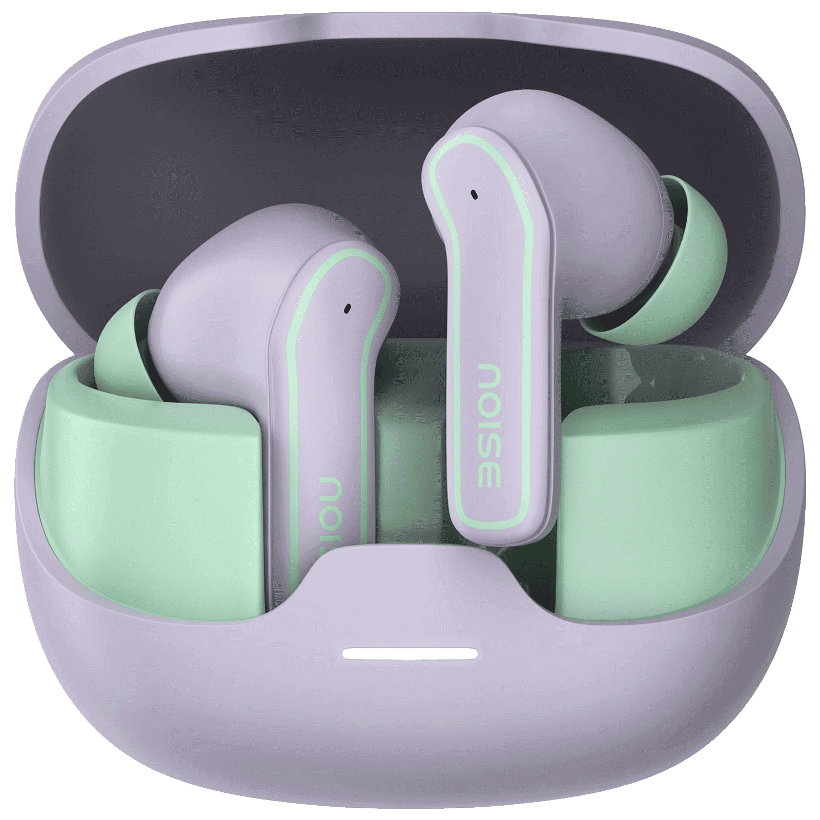 noise Pop Buds TWS Earbuds with Environmental Noise Cancellation (IPX5 Water Resistant, Hyper Sync, Lilac Pop)