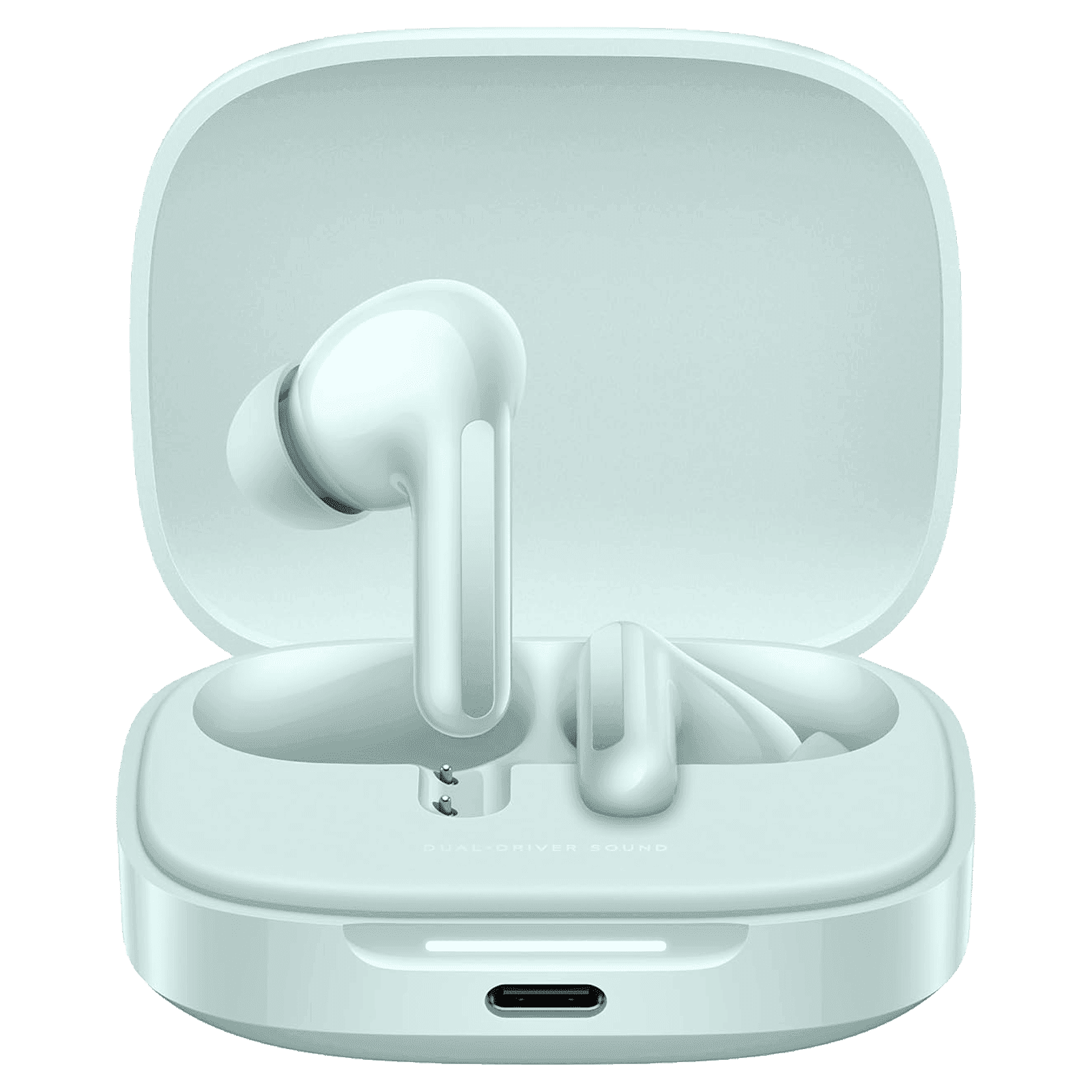 Redmi Buds 6 BHR9247IN TWS Earbuds with Hybrid Active Noise Cancellation (IP54 Water Resistant, Dual Driver Technology, Ivy Green)