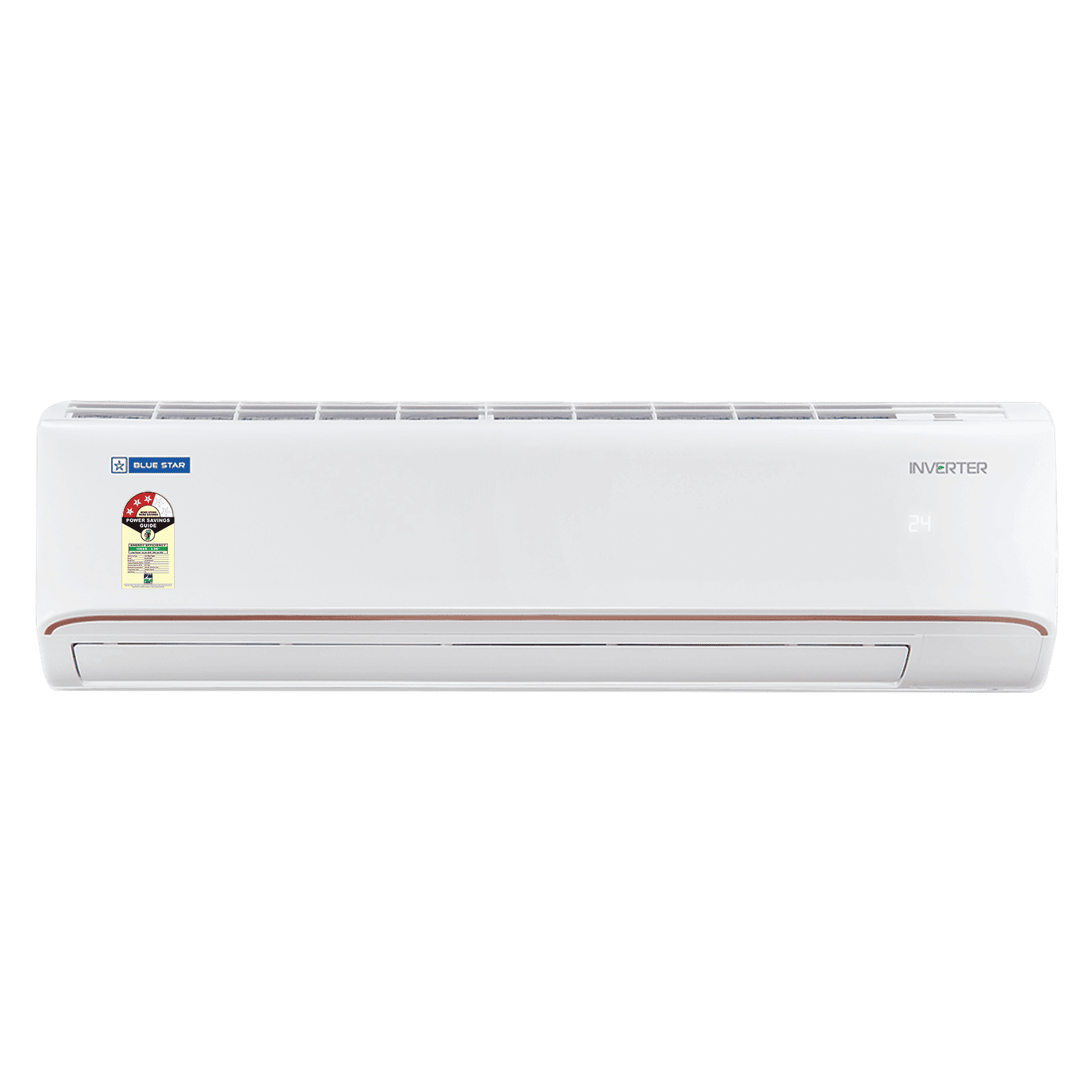 Blue Star FN 1.5 Ton 3 Star Inverter Split AC (Copper Condenser, IA318FNU, White)