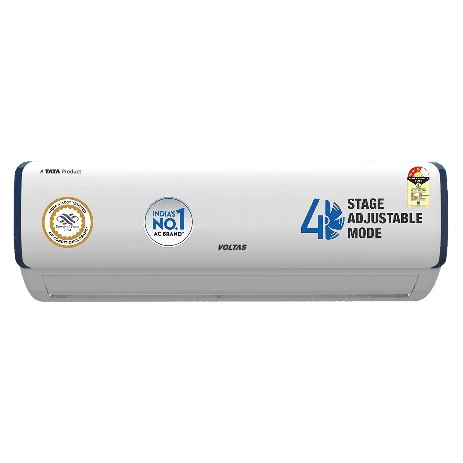 VOLTAS 123V Vectra Pearl Marvel 4 in 1 Convertible 1 Ton 3 Star Inverter Split AC with Auto Clean Function ( Copper Condenser, 4503567)