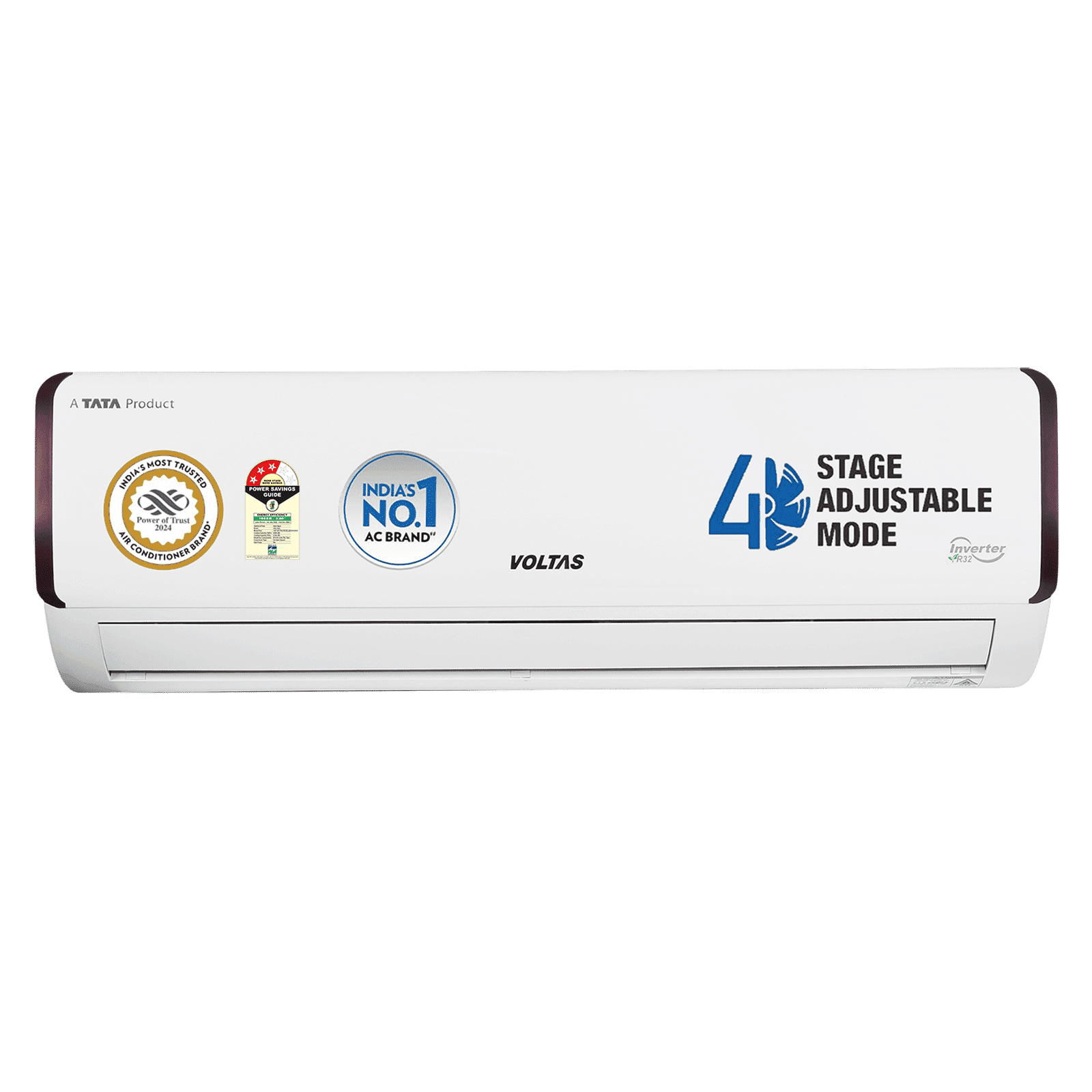 Voltas Vectra 4 in 1 Convertible 1.3 Ton 3 Star Inverter Split AC with Anti Dust Filter (2023 Model, Copper Condenser, 163V Vectra Pearl)