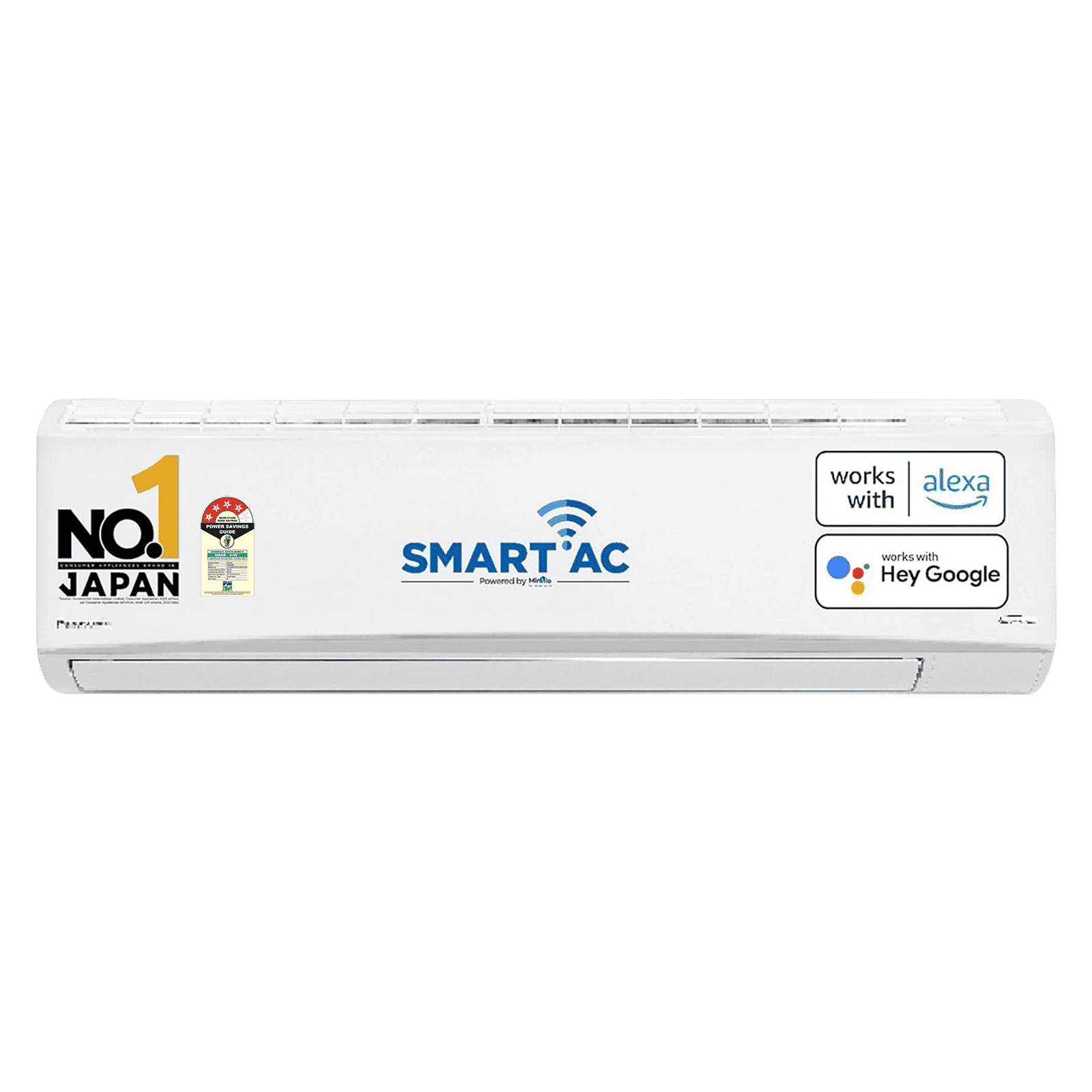 Panasonic QU 7 in 1 Convertible 2.2 Ton 4 Star Inverter Split Smart AC with AI Mode (2024 Model, Copper Condenser, CS/CU-QU26AKYF)